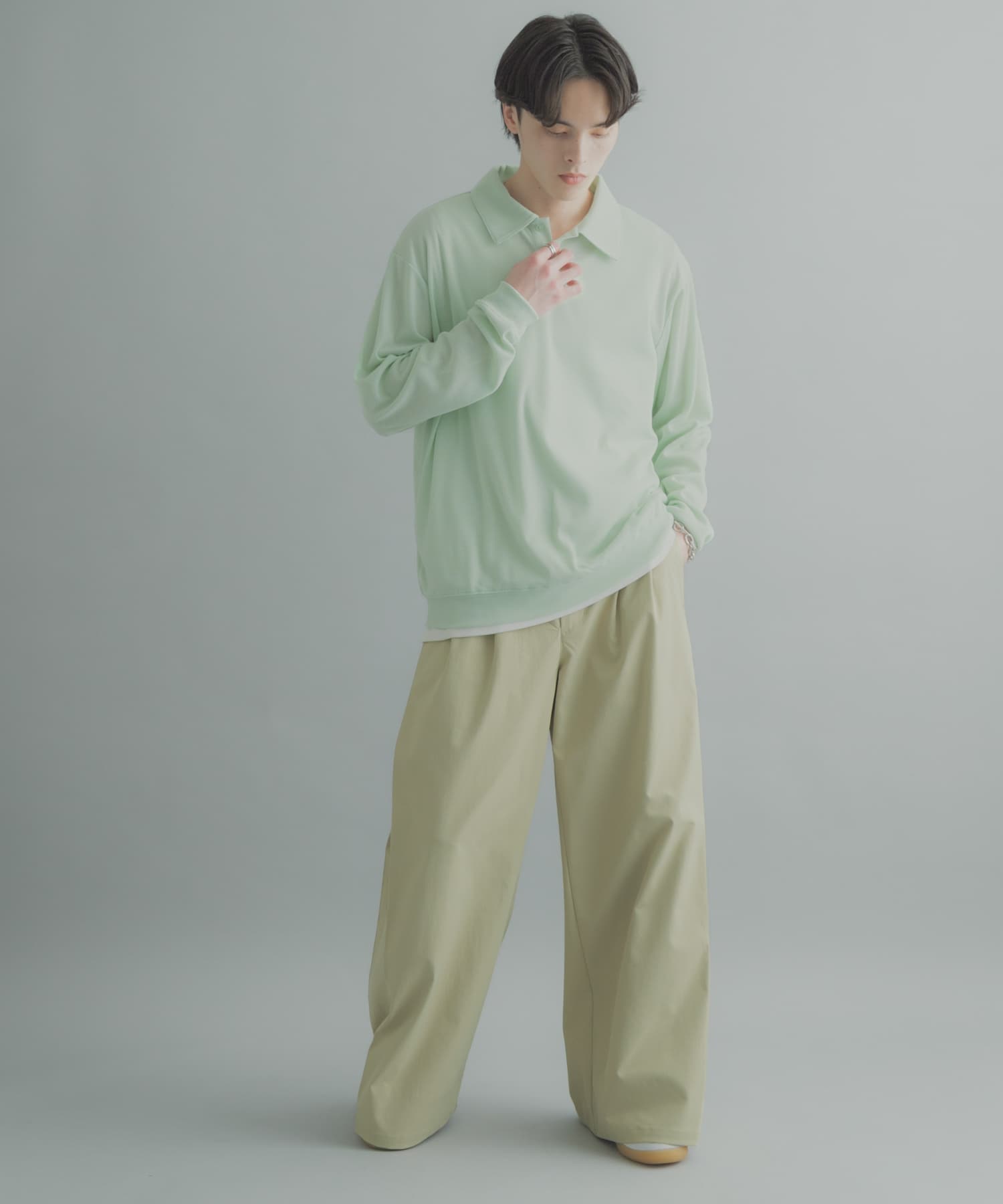 身長：173cm サイズ：L