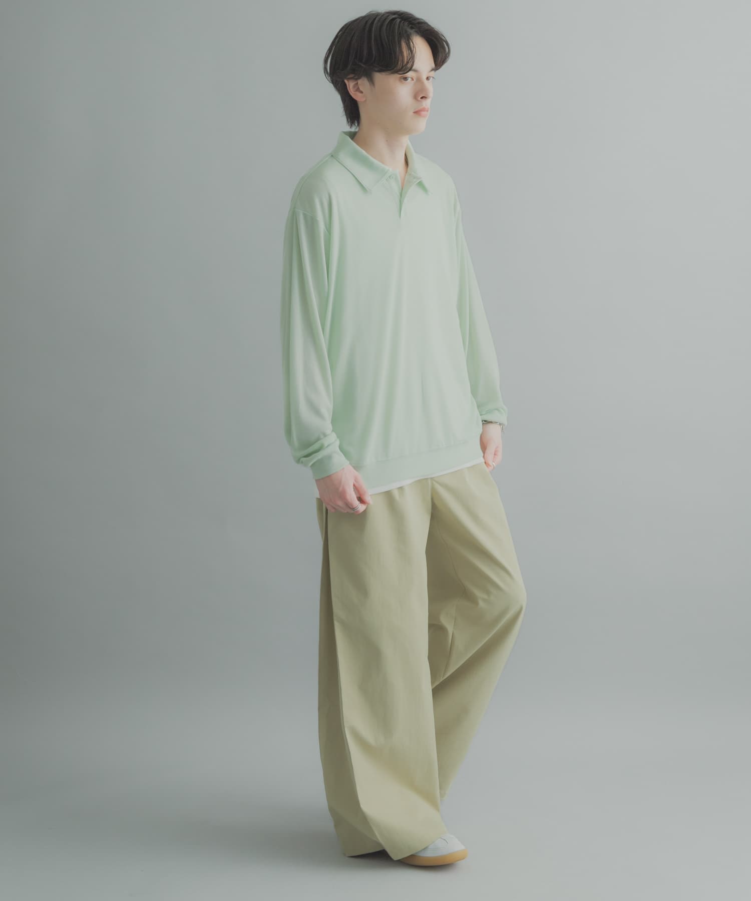 身長：173cm サイズ：L