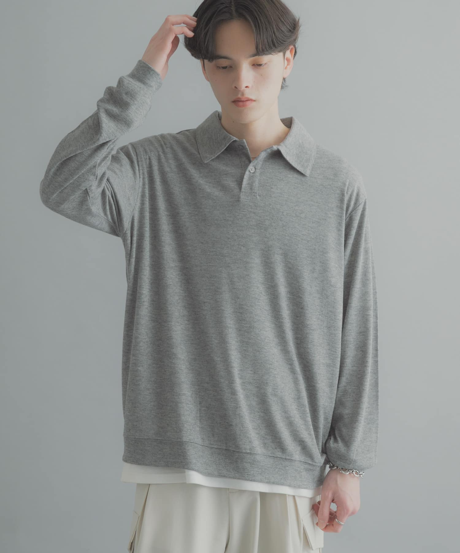 身長：173cm サイズ：L