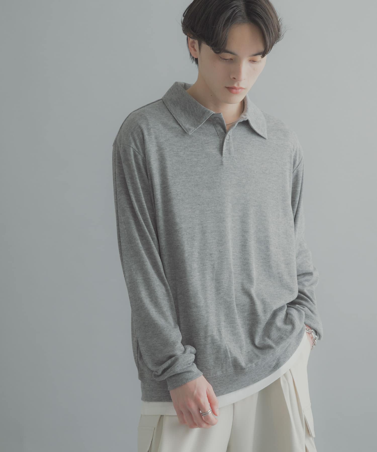 身長：173cm サイズ：L