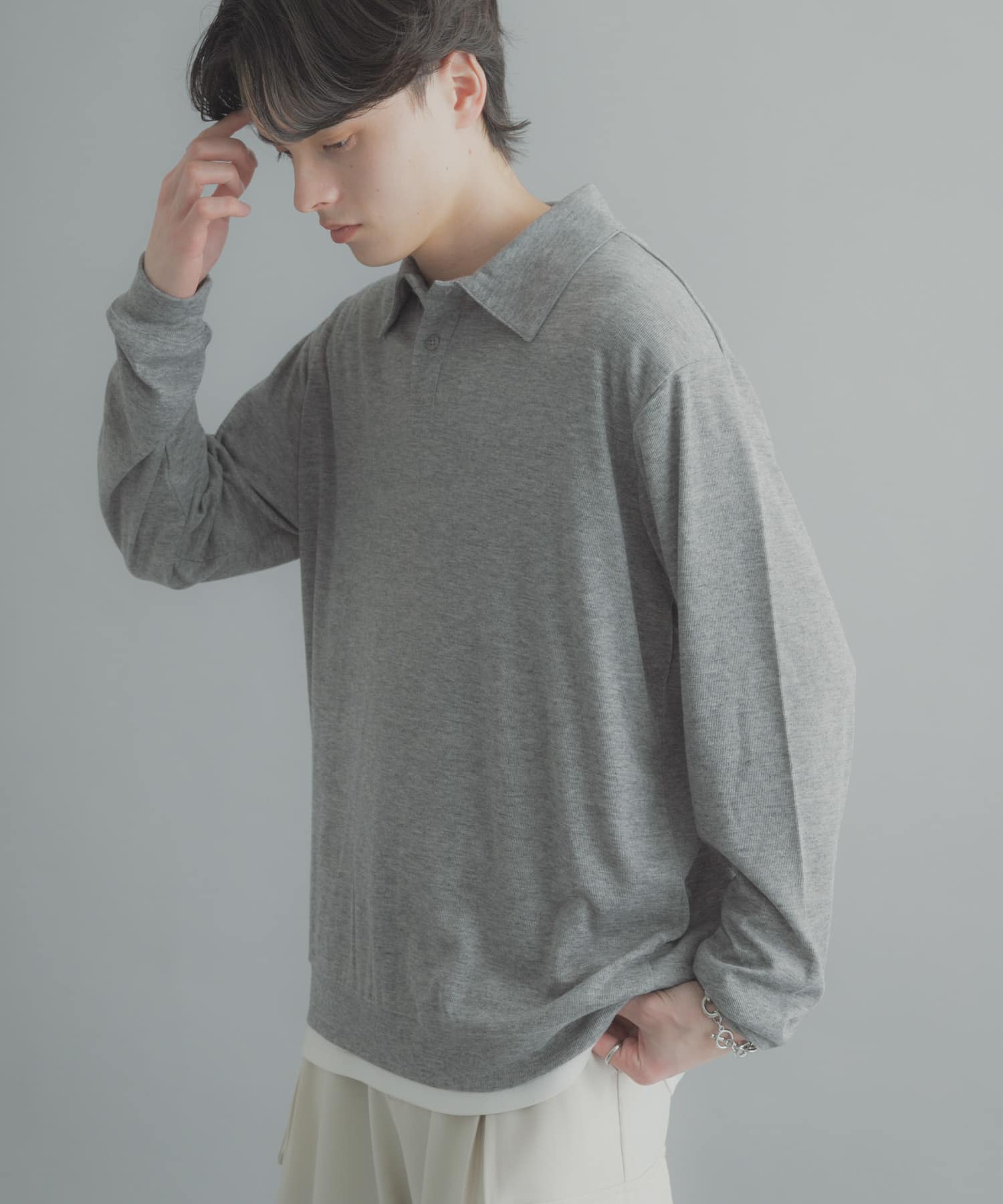 身長：173cm サイズ：L