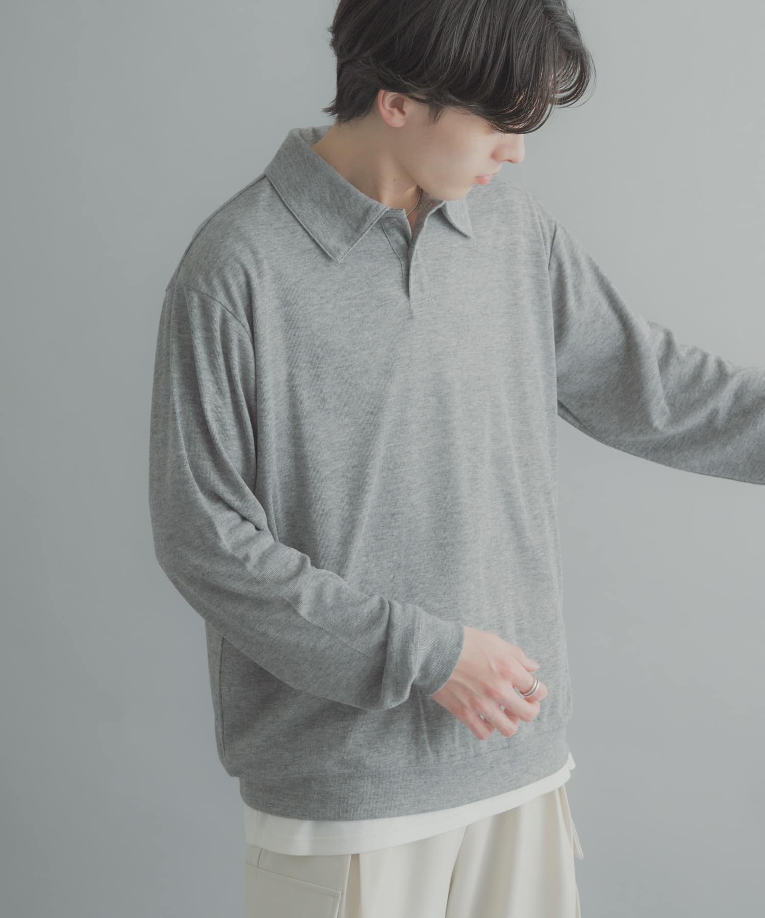 身長：173cm サイズ：L