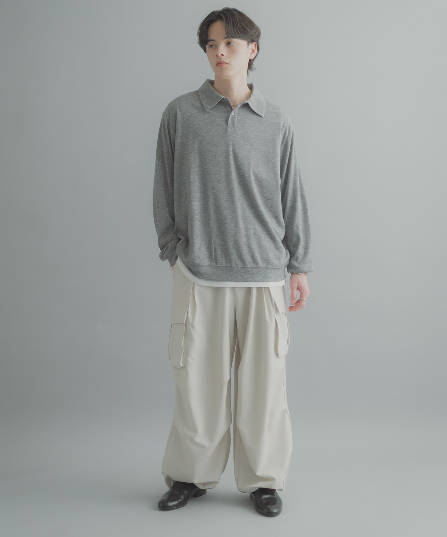 身長：173cm サイズ：L
