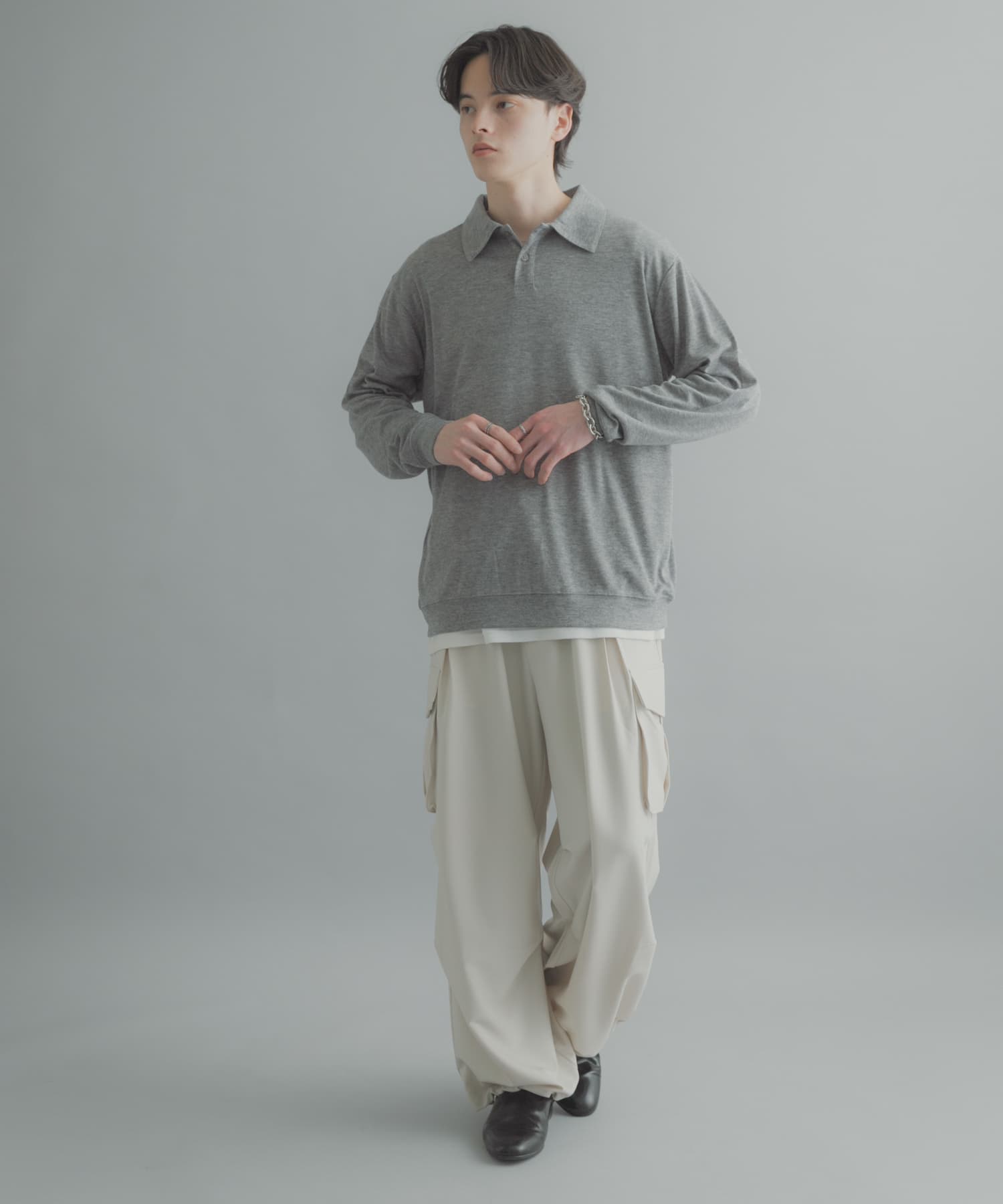 身長：173cm サイズ：L