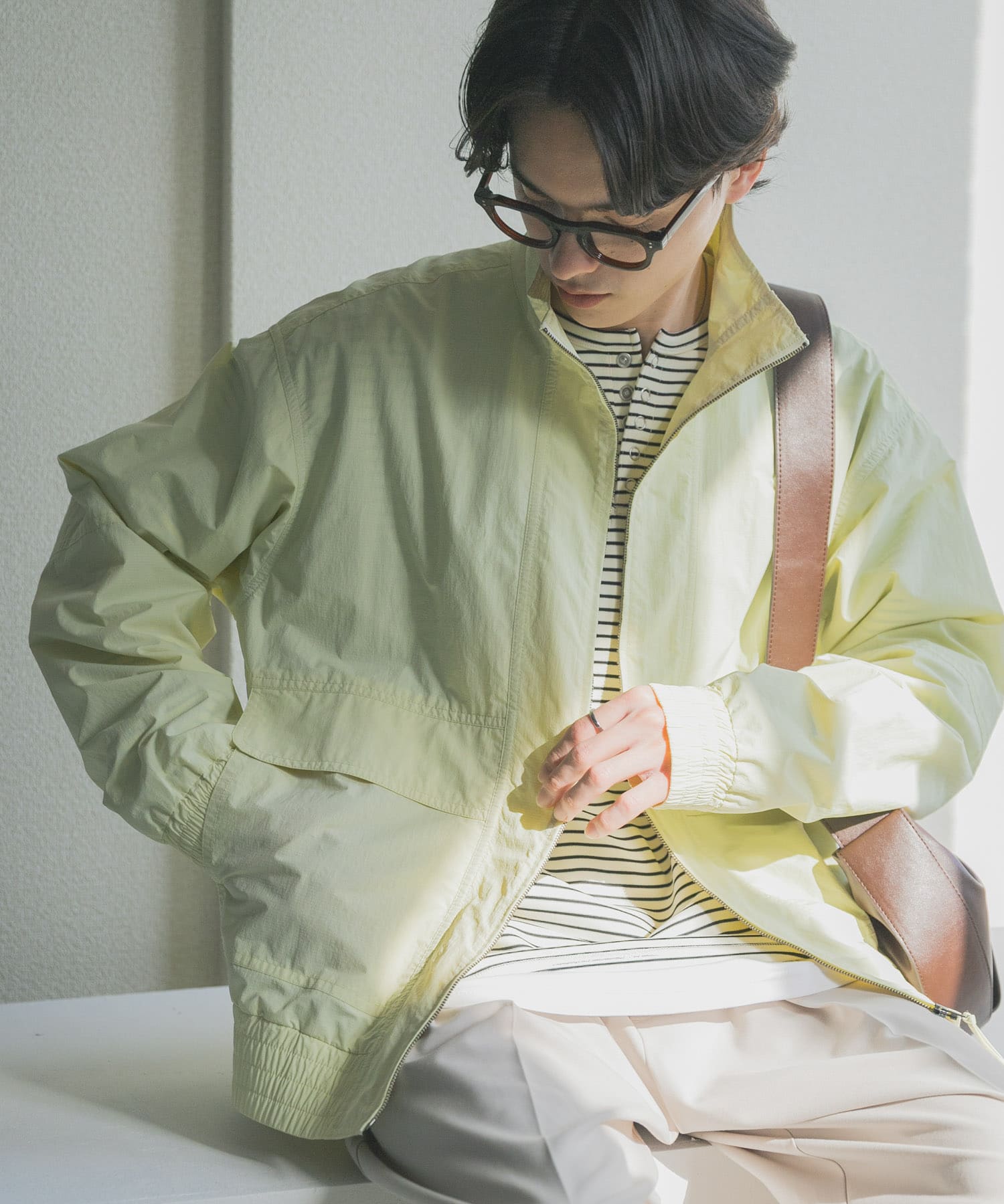 身長：173cm サイズ：L