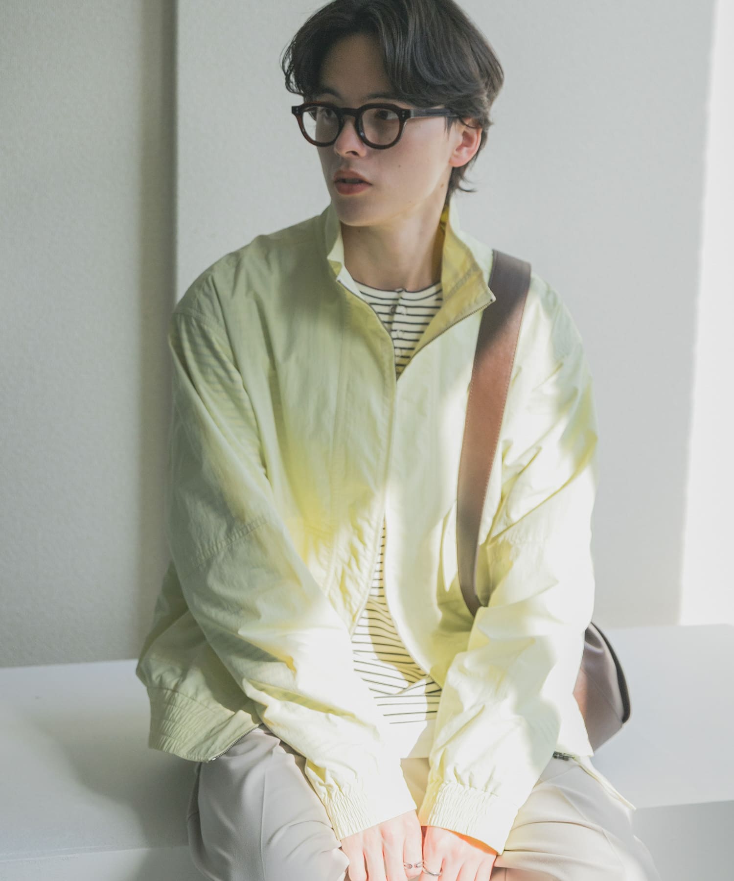 身長：173cm サイズ：L
