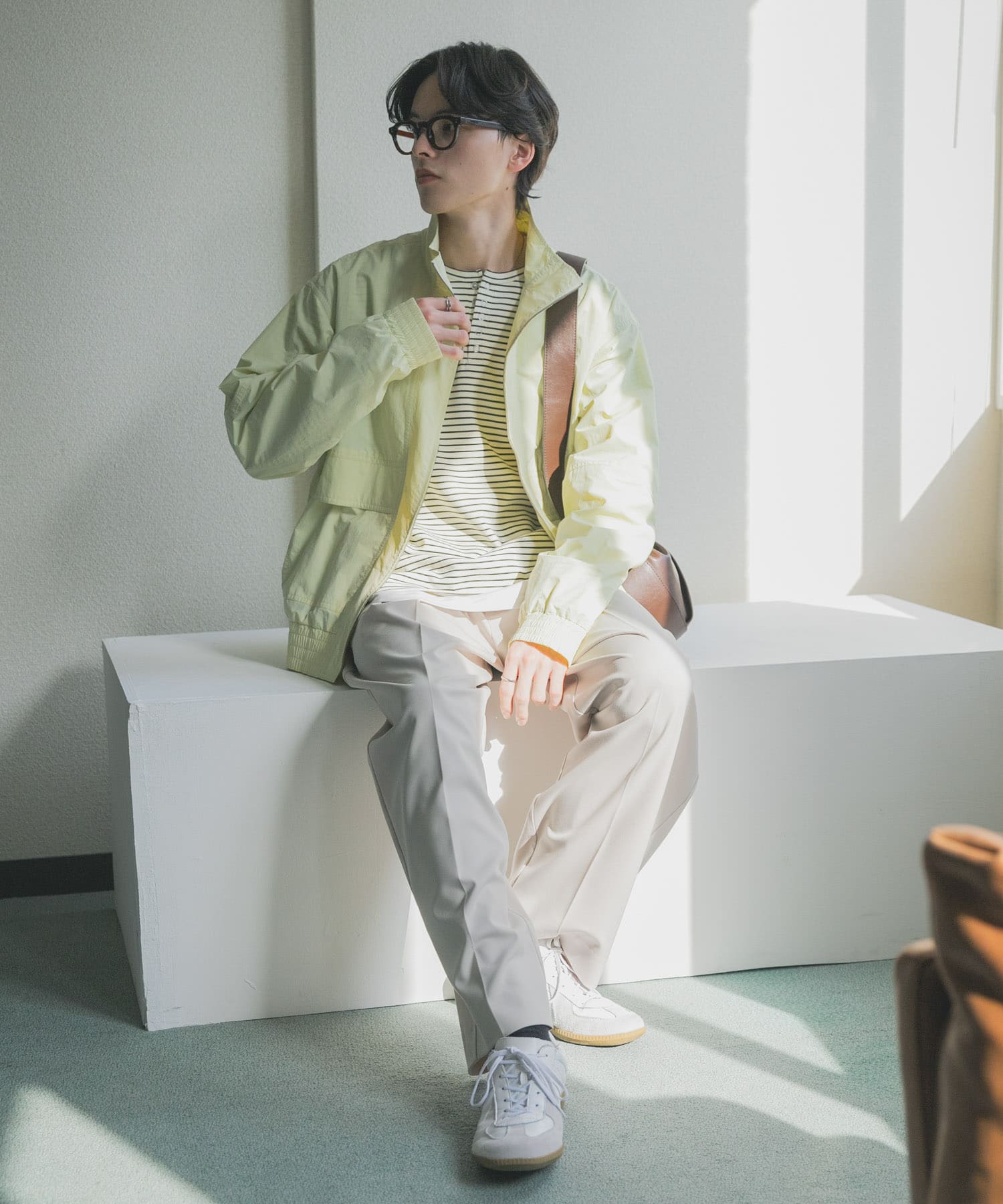 身長：173cm サイズ：L