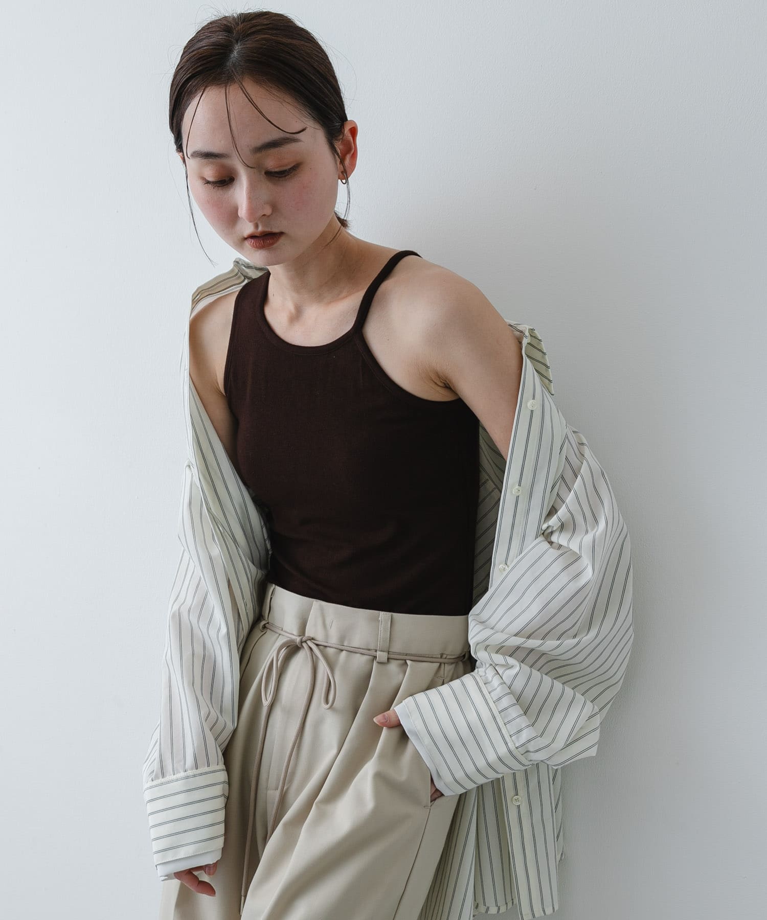 身長：169cm サイズ：one