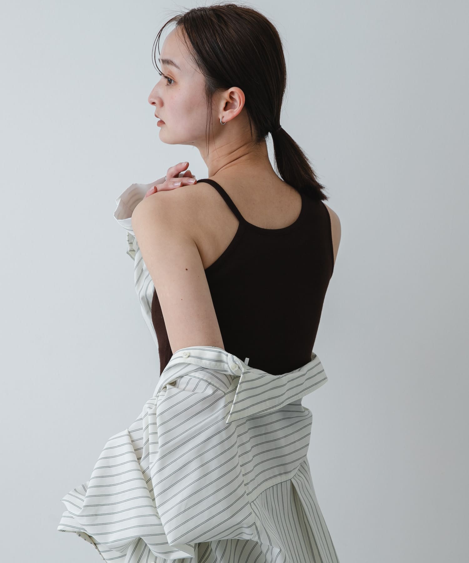 身長：169cm サイズ：one