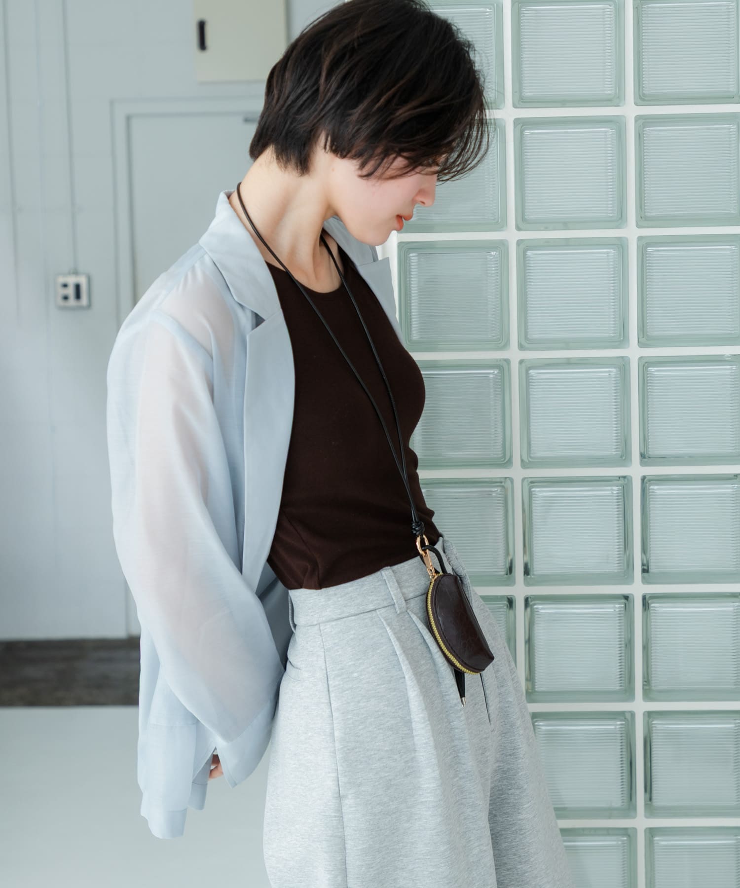 身長：166cm サイズ：one