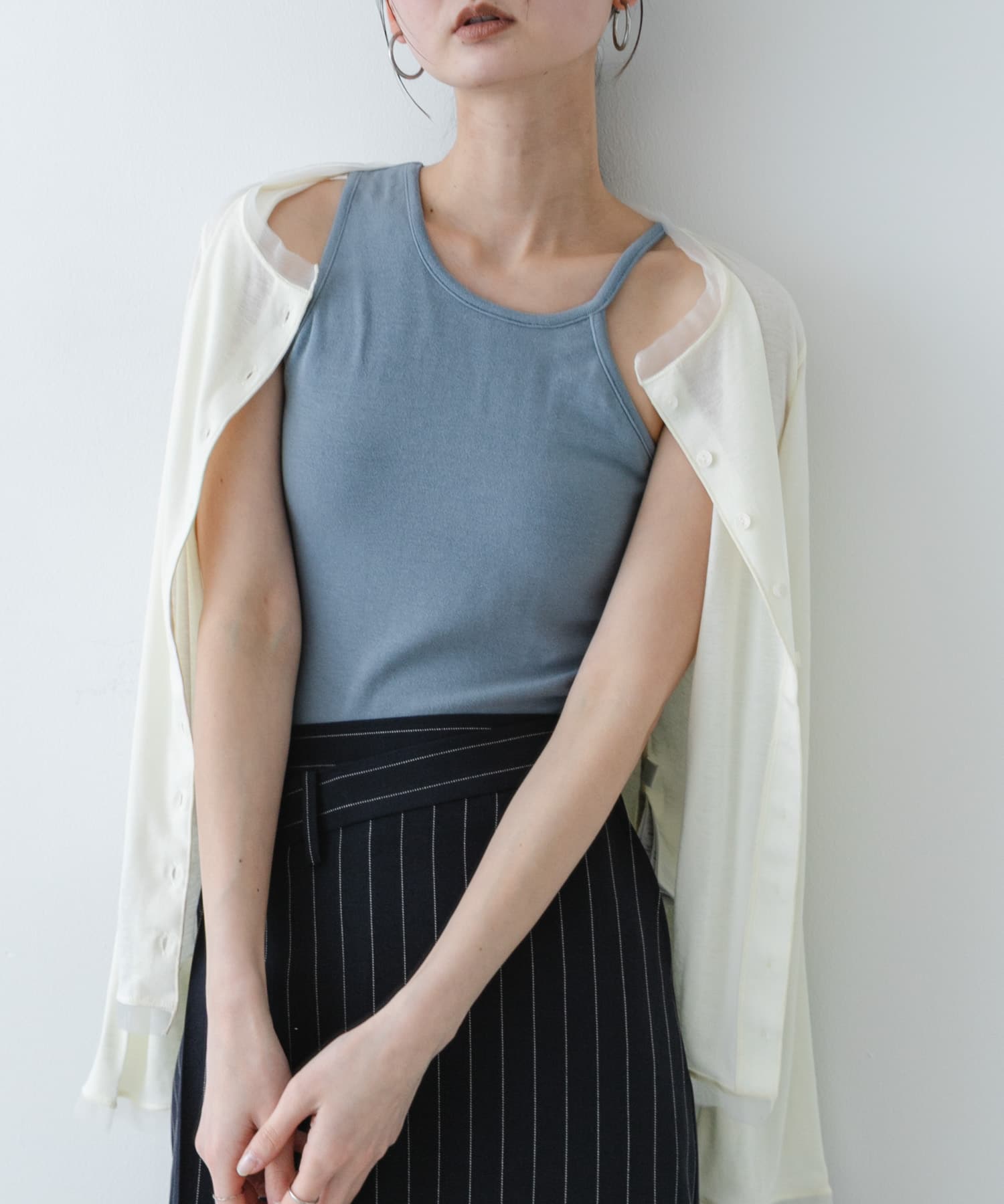 身長：169cm サイズ：one