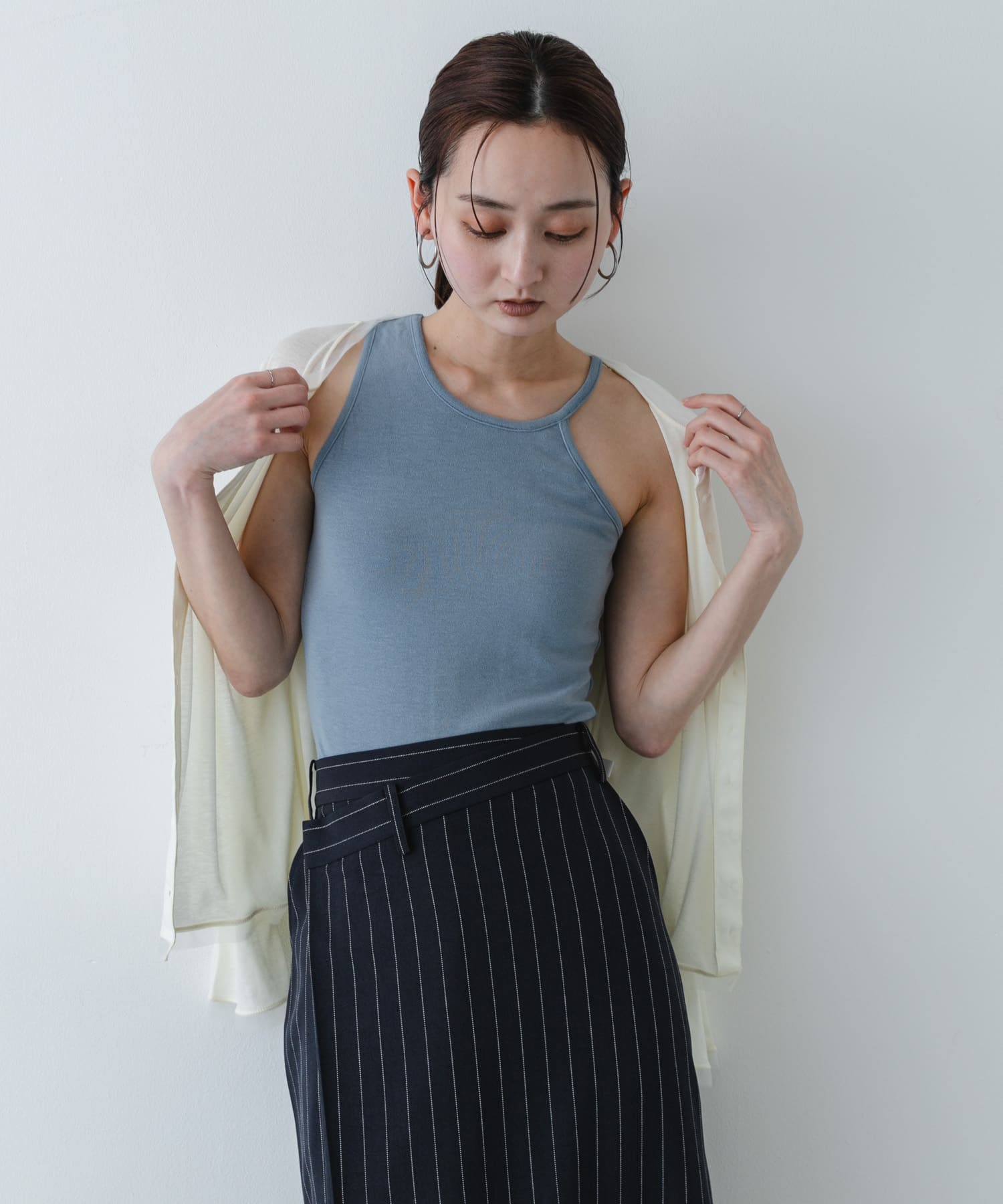 身長：169cm サイズ：one