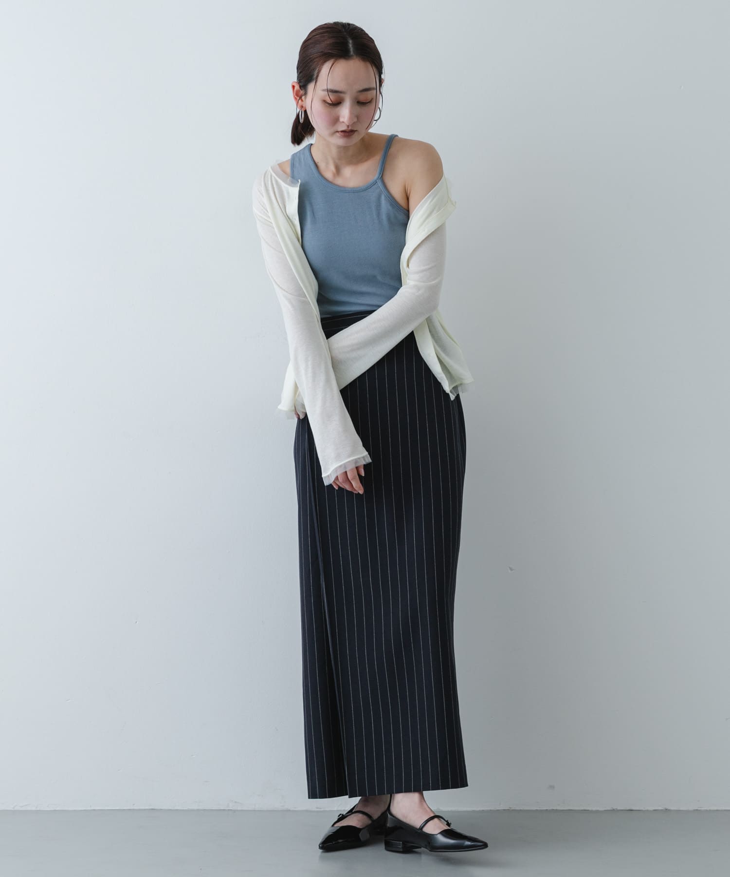 身長：169cm サイズ：one