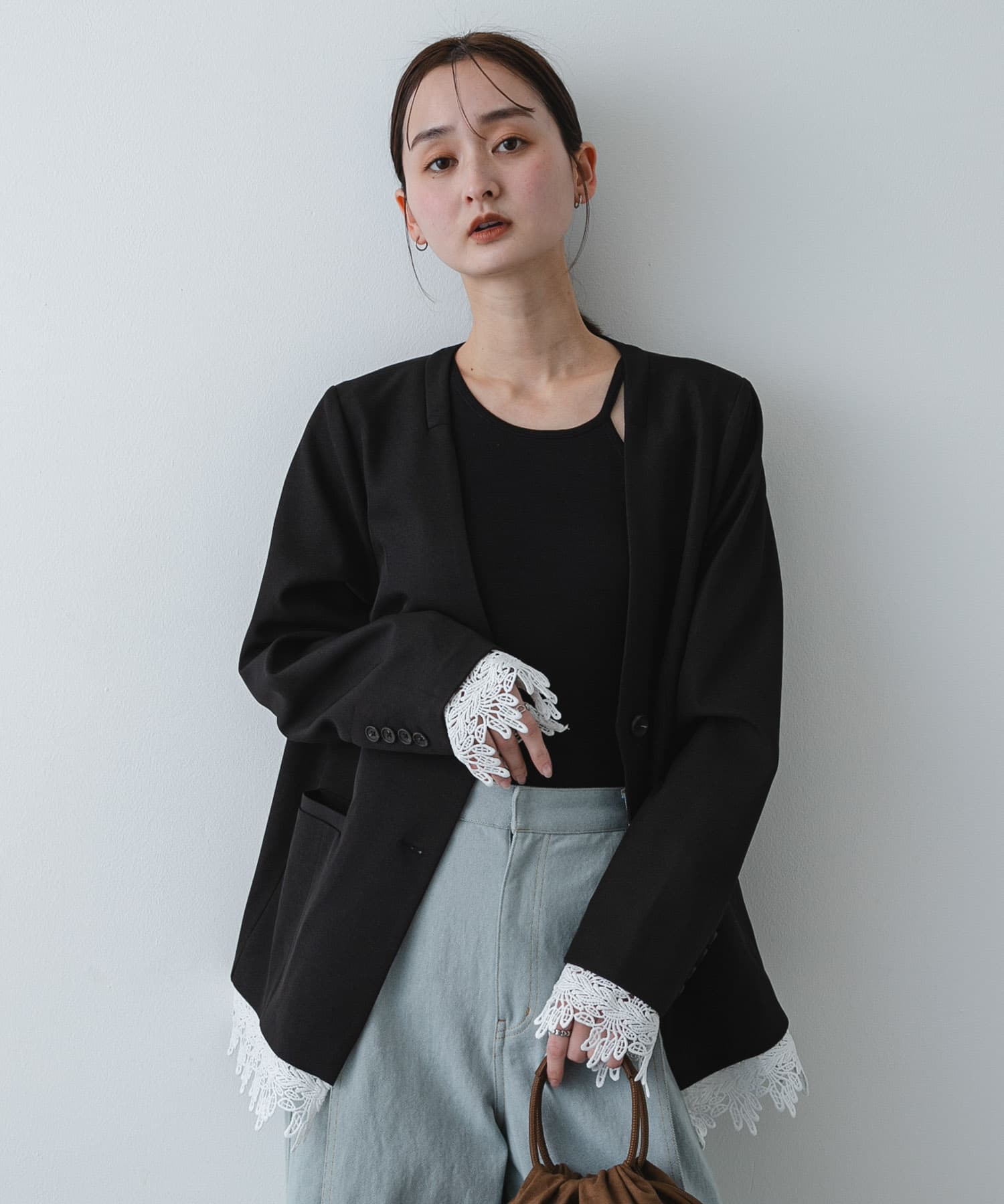 身長：169cm サイズ：one