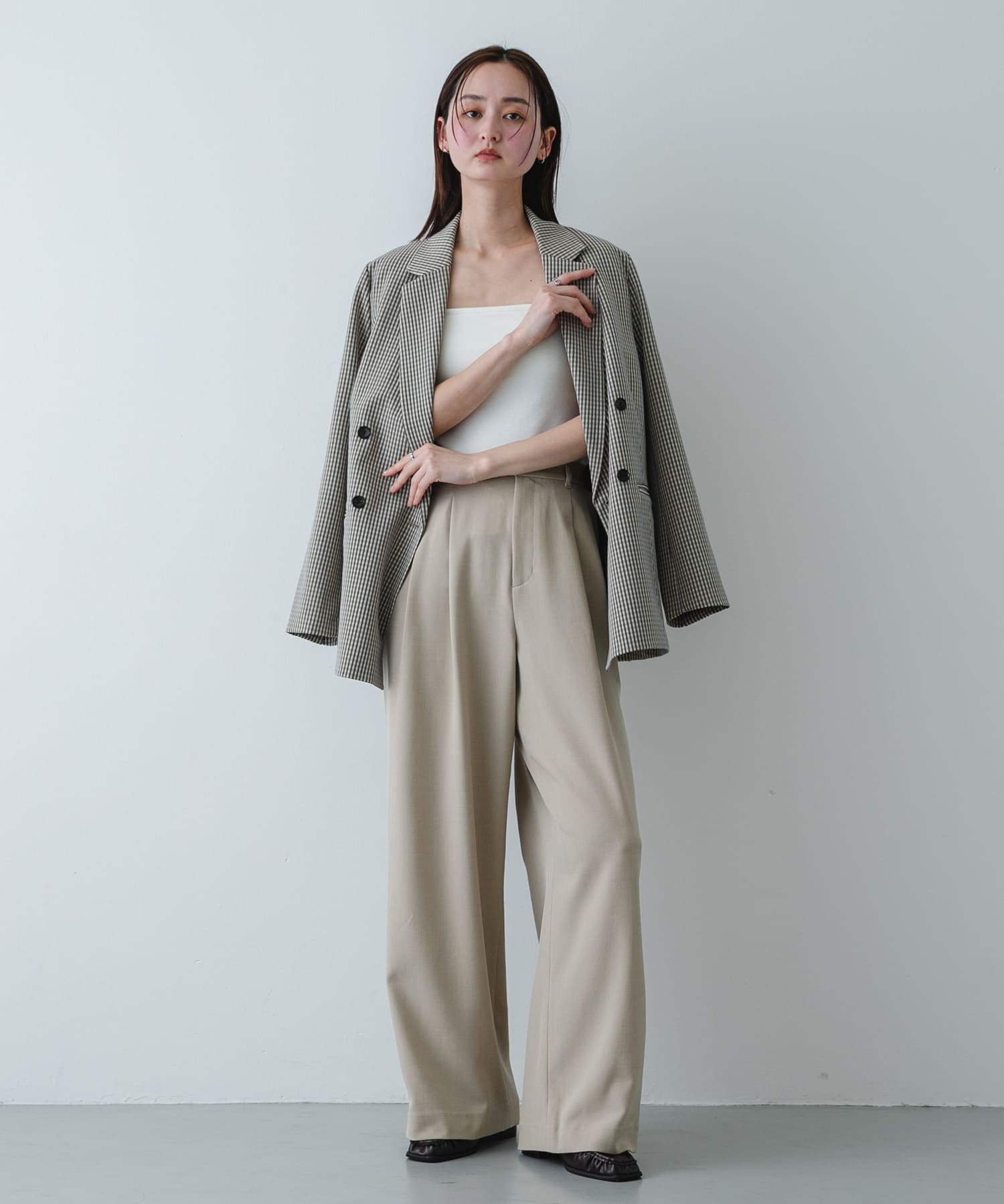 身長：169cm サイズ：one