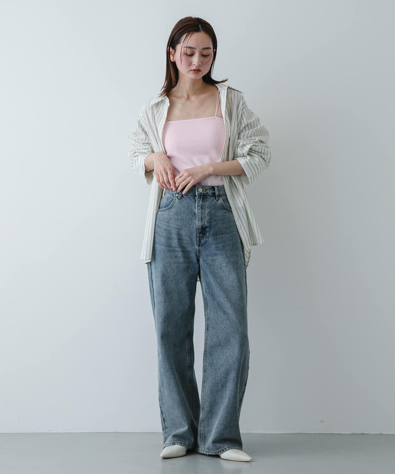 身長：169cm サイズ：one