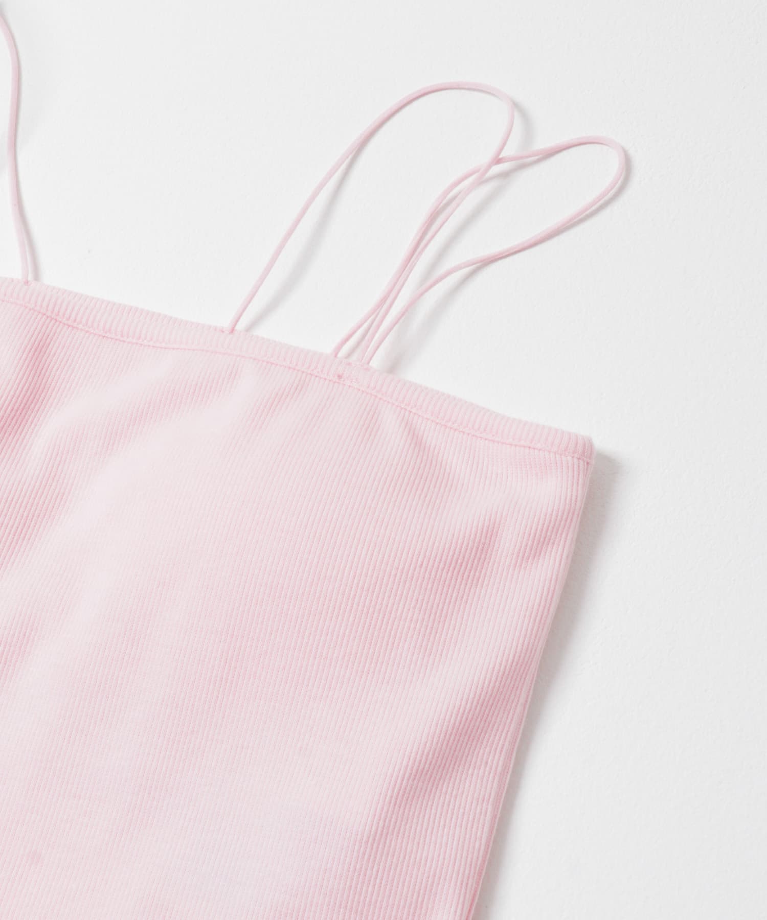 ダブルストラップカップツキキャミソール PINK One