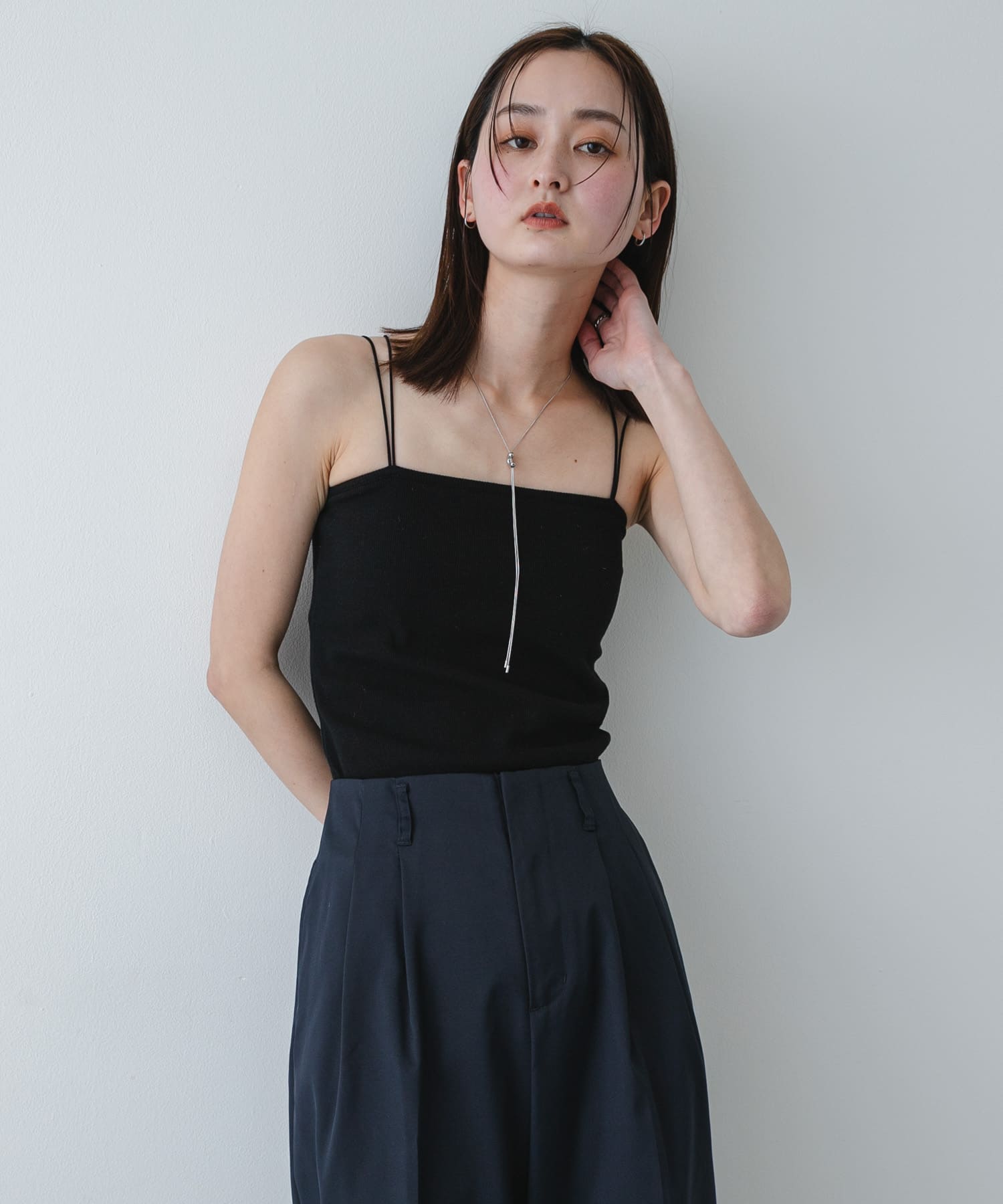 身長：169cm サイズ：one