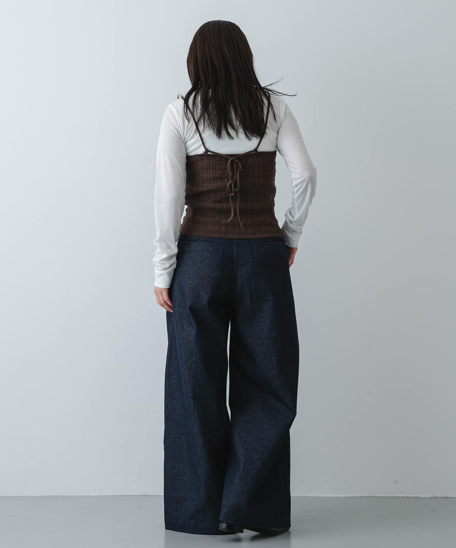 身長：158cm サイズ：one