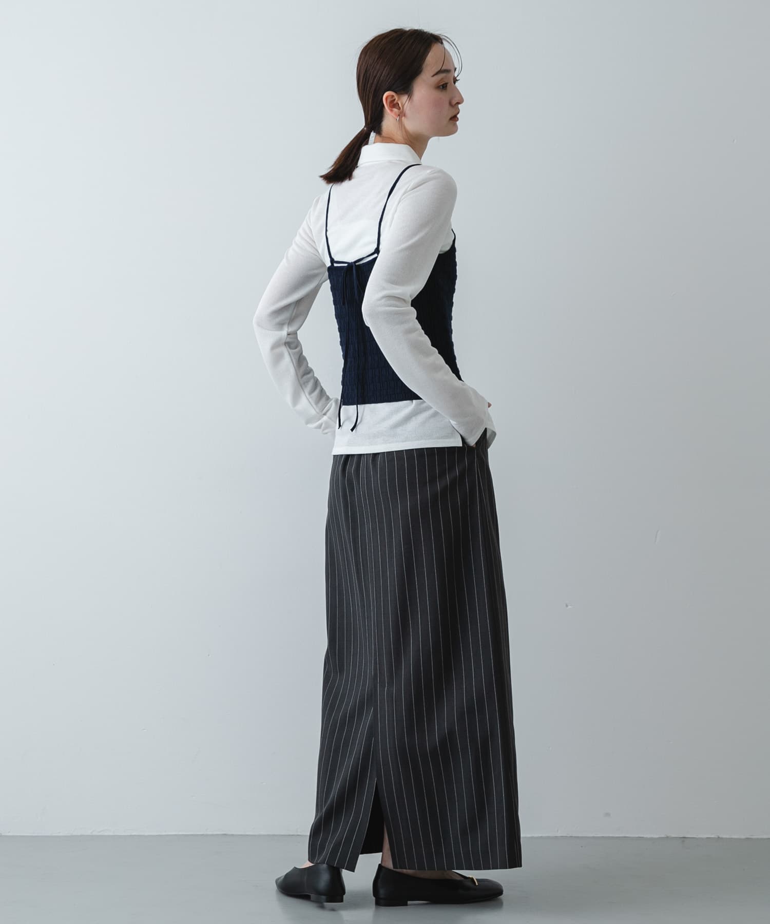 身長：169cm サイズ：one