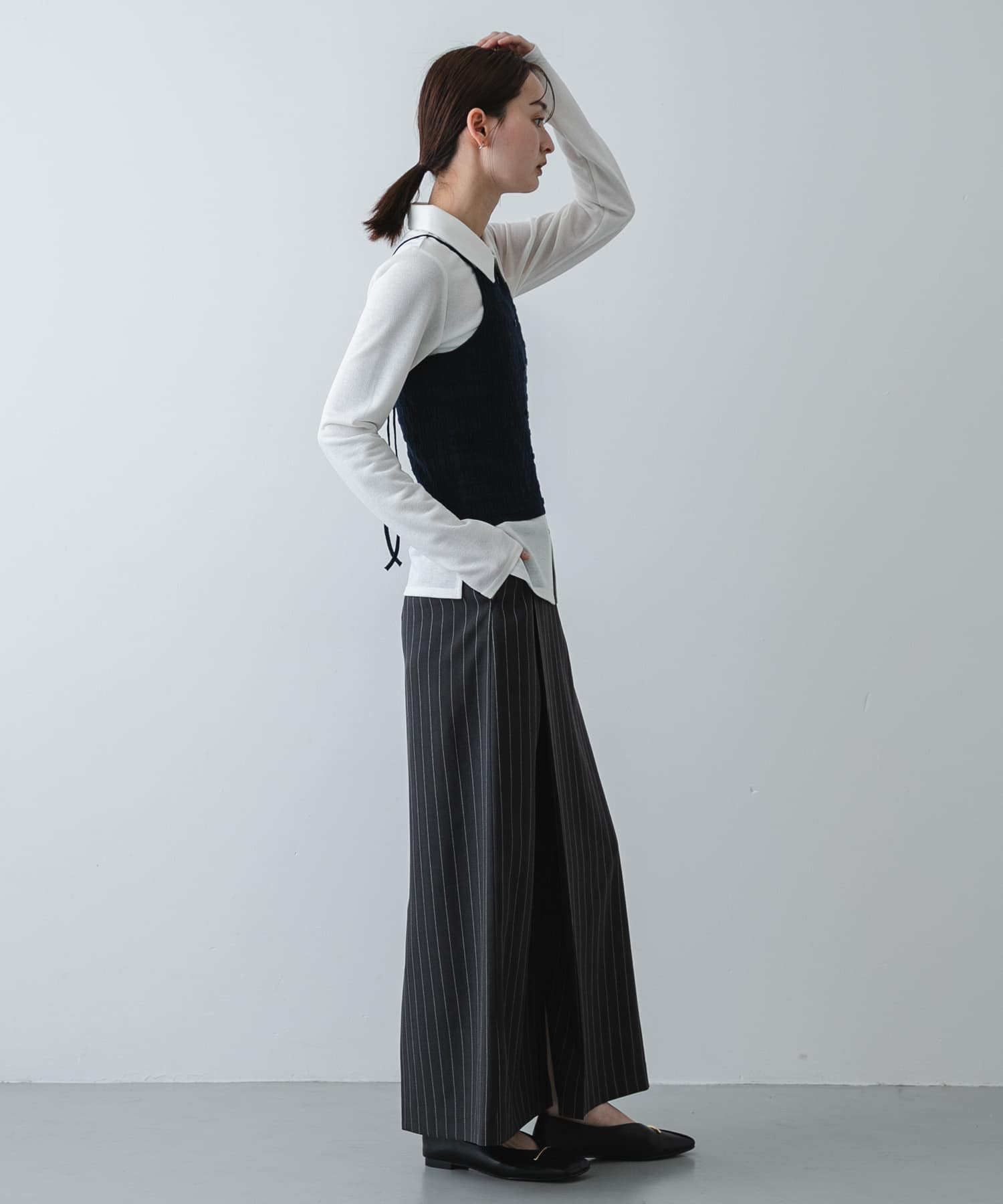 身長：169cm サイズ：one