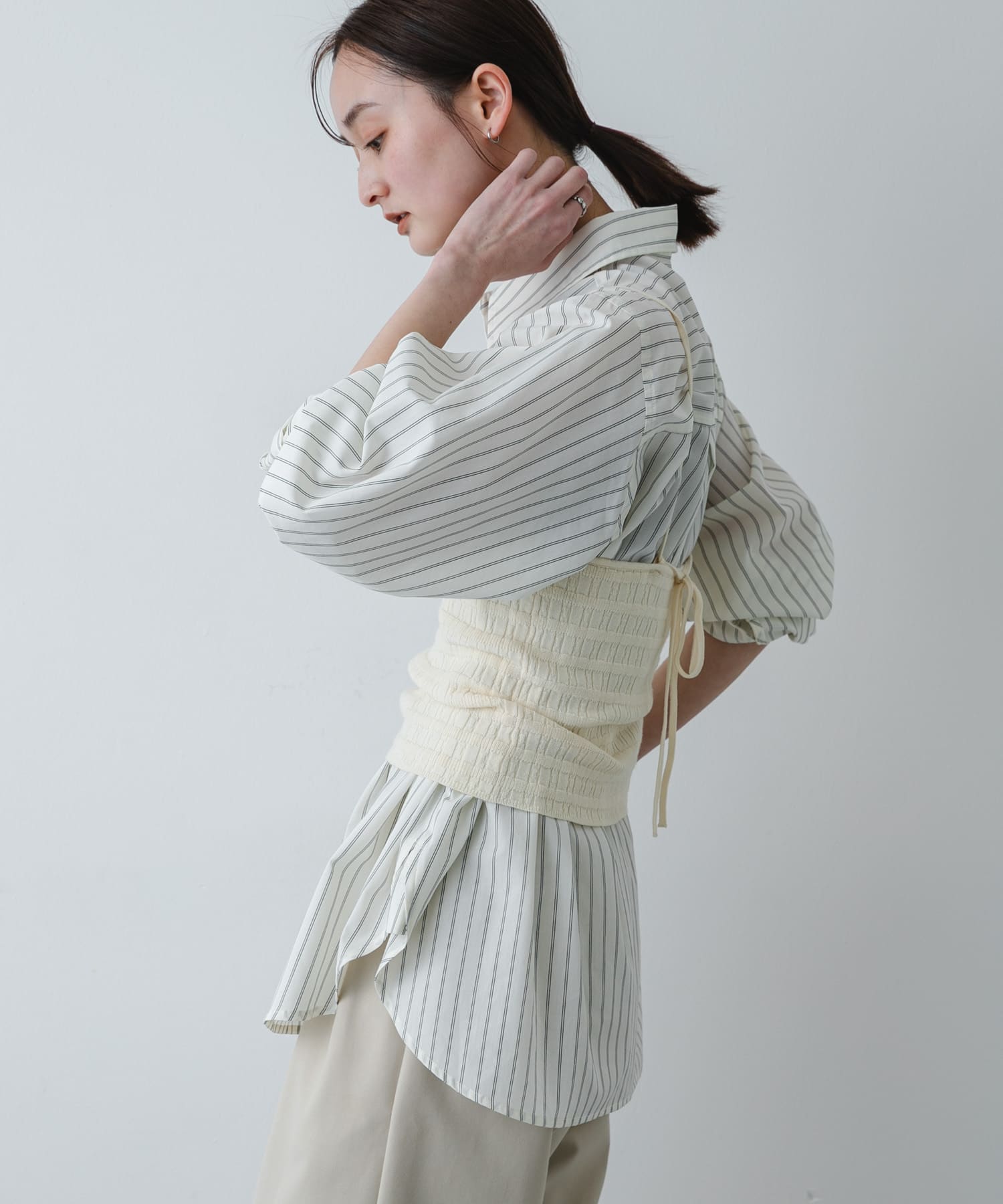 身長：169cm サイズ：one