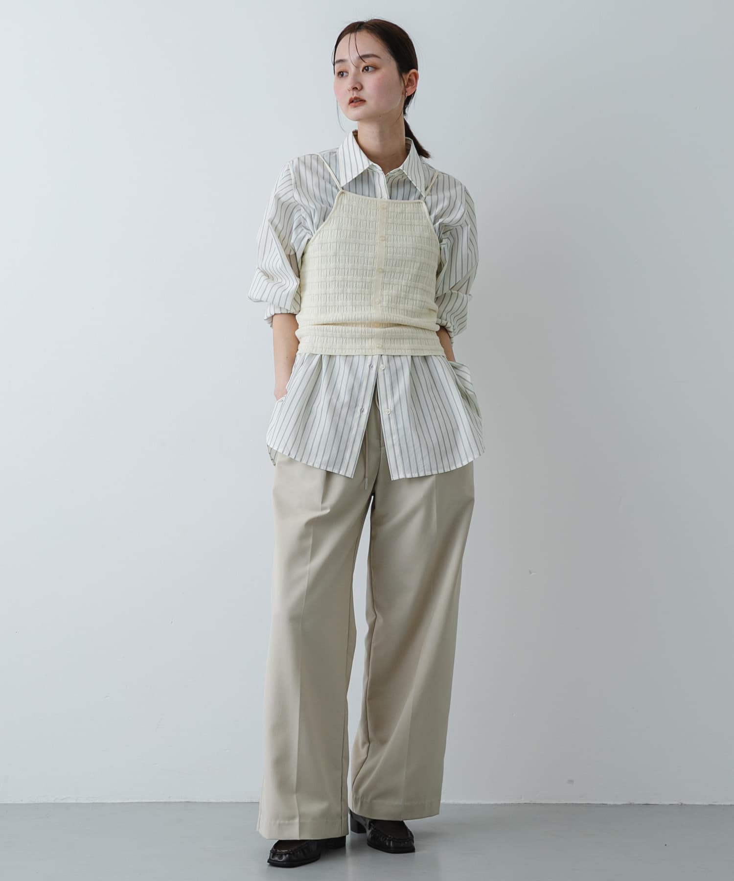 身長：169cm サイズ：one