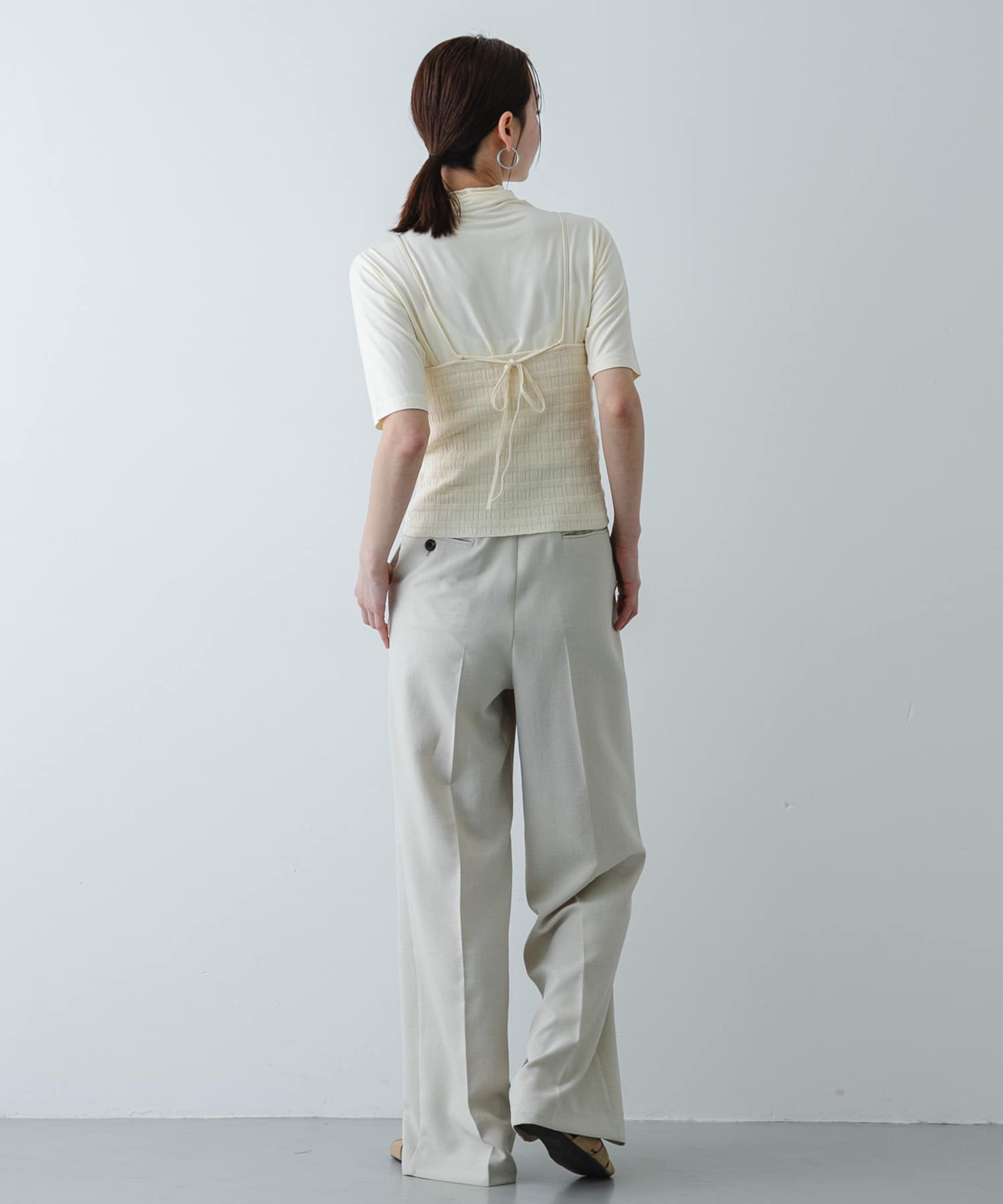 身長：169cm サイズ：one