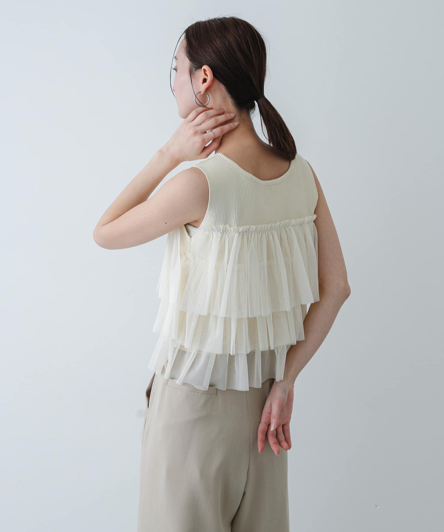 身長：169cm サイズ：one