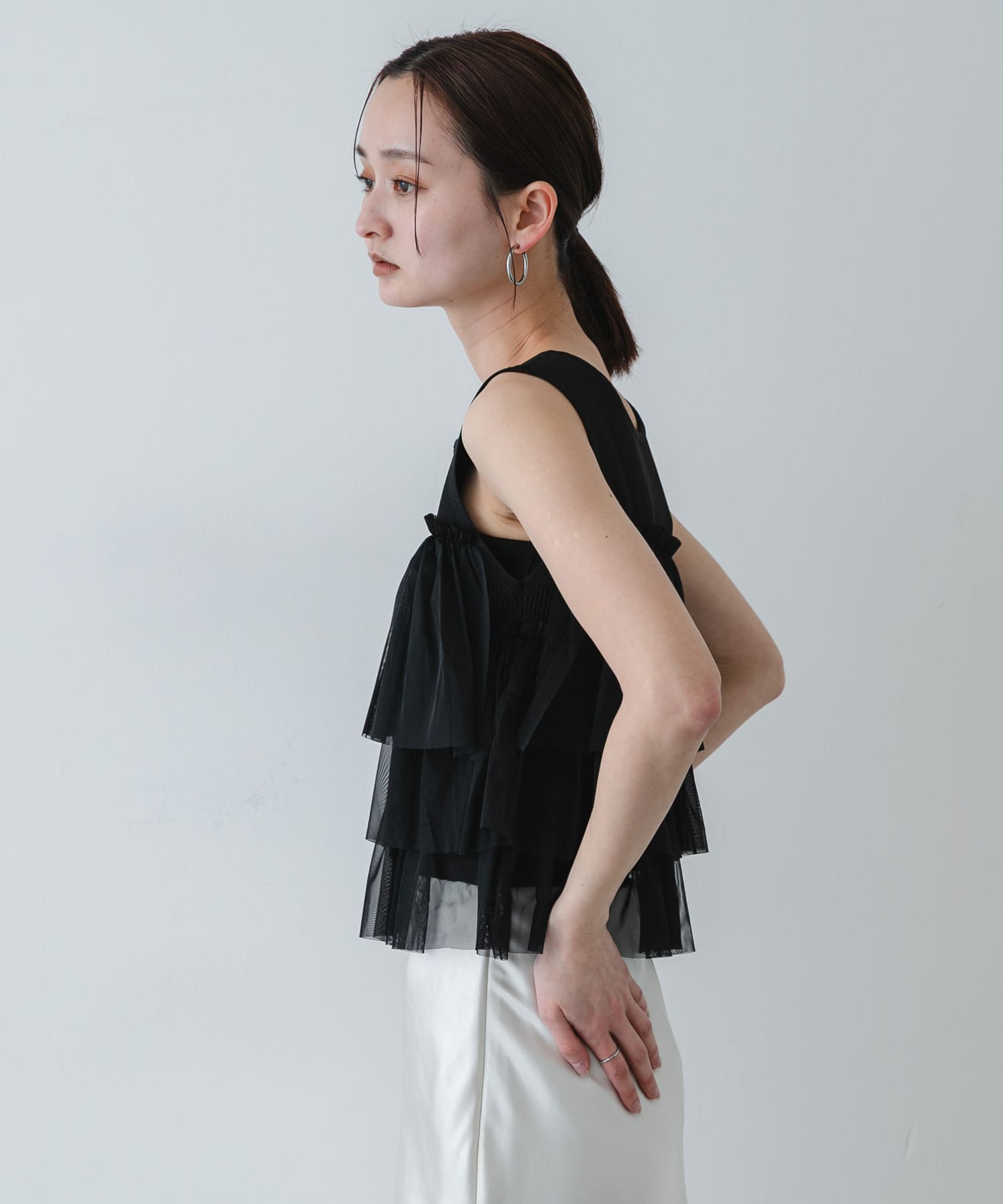 身長：169cm サイズ：one