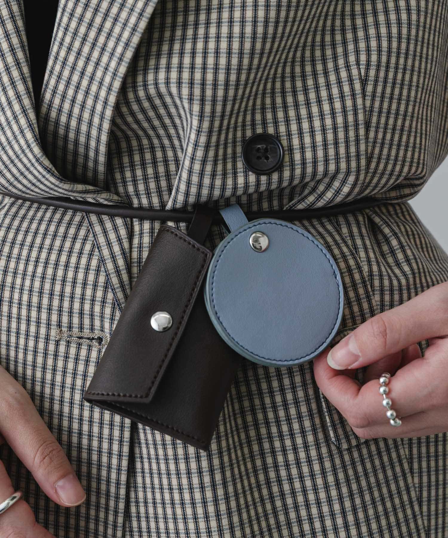 コンビカラーポーチツキベルト BRN×BLU One