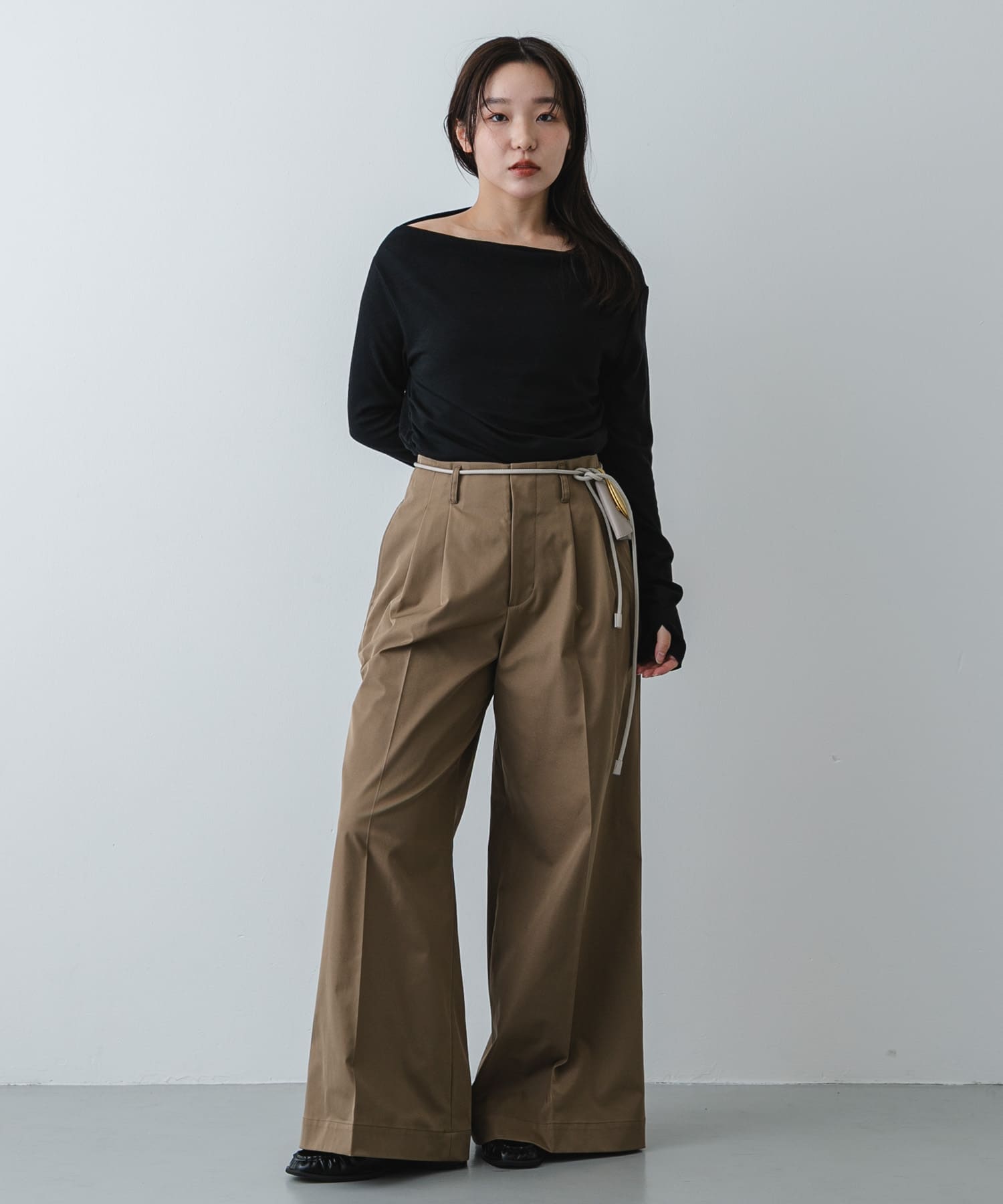 コンビカラーポーチツキベルト GRE×YEL One