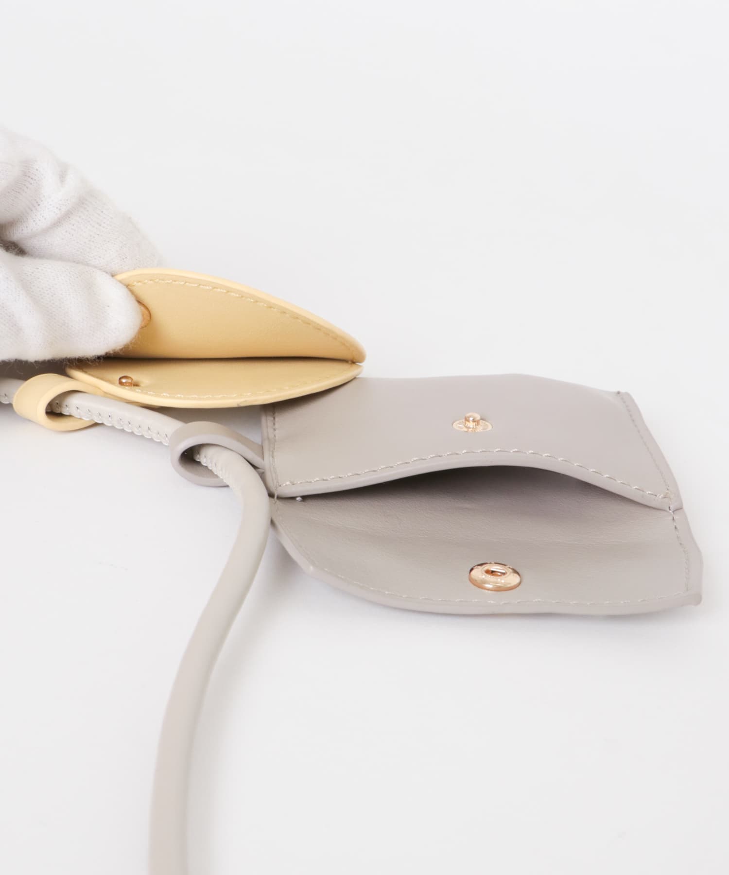 コンビカラーポーチツキベルト GRE×YEL One