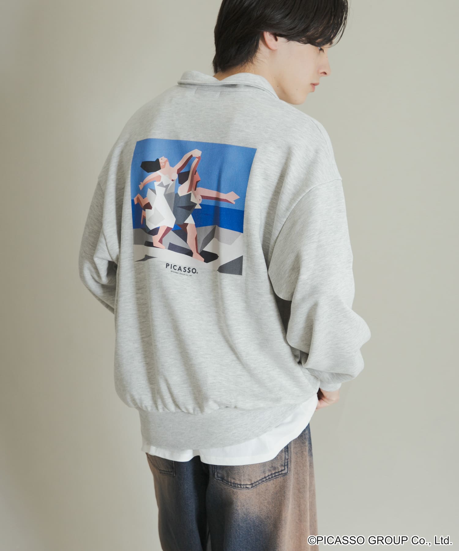 PICASSO ハーフジップスウェット(M BLACK): トップス｜URBAN RESEARCH