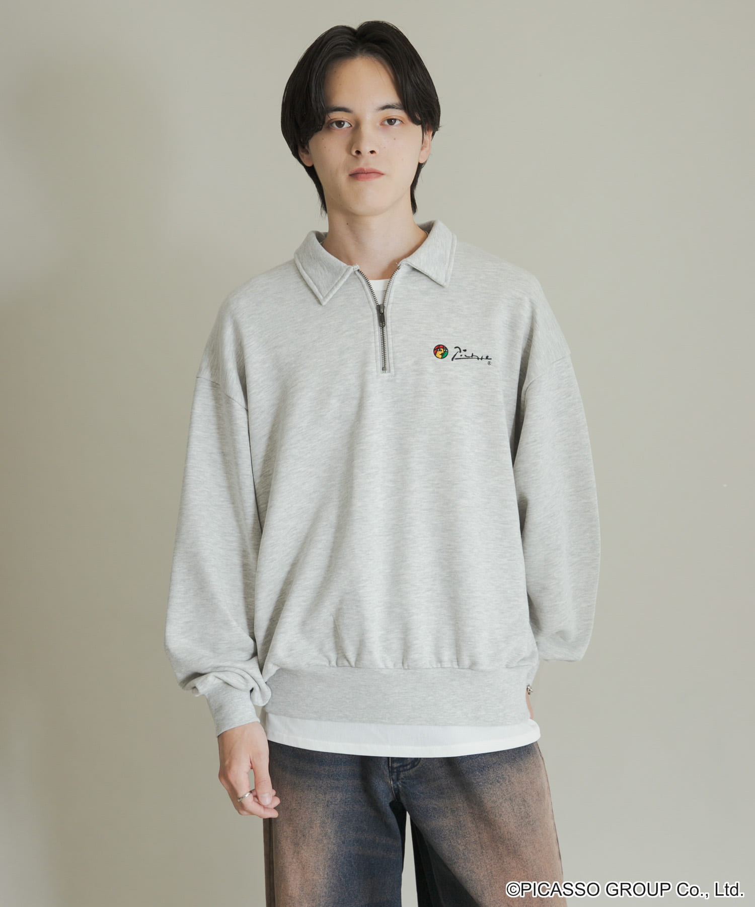 PICASSO ハーフジップスウェット(M BLACK): トップス｜URBAN RESEARCH