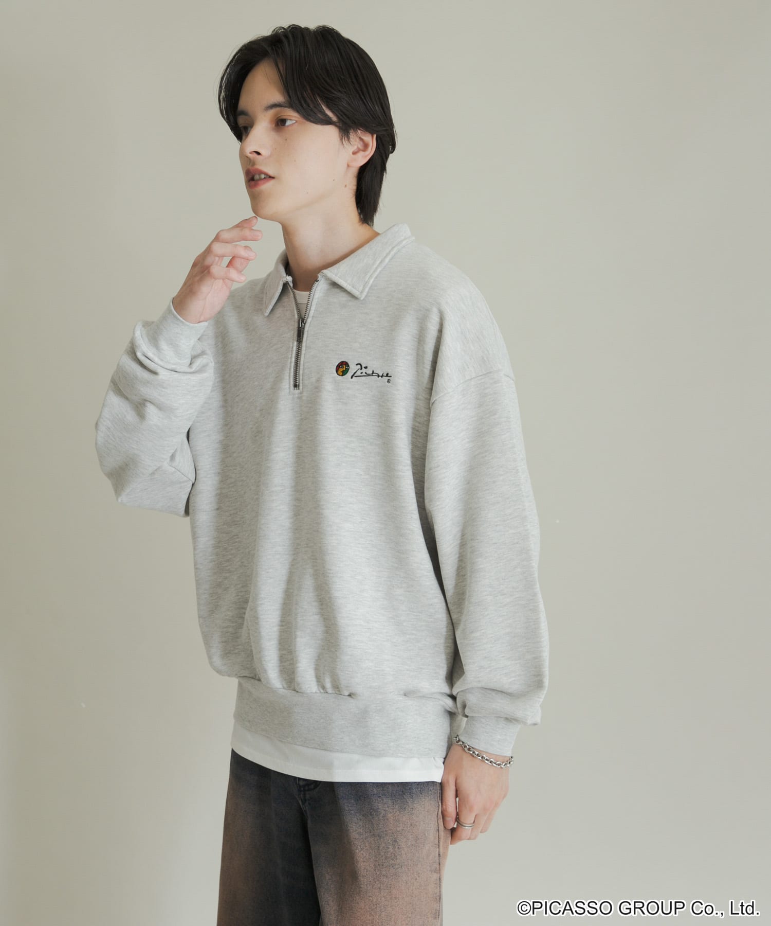 身長：173cm サイズ：L