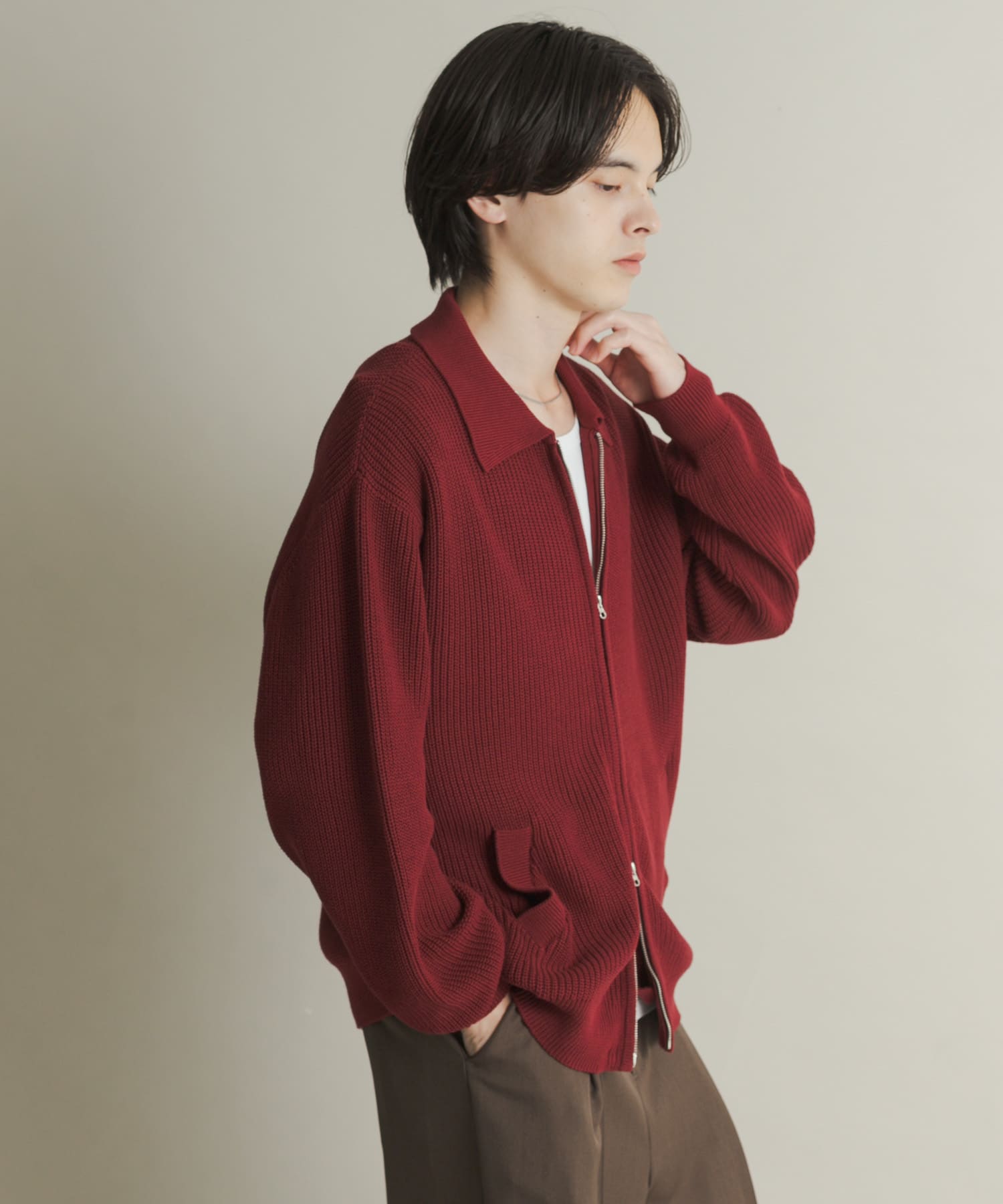 身長：173cm サイズ：L