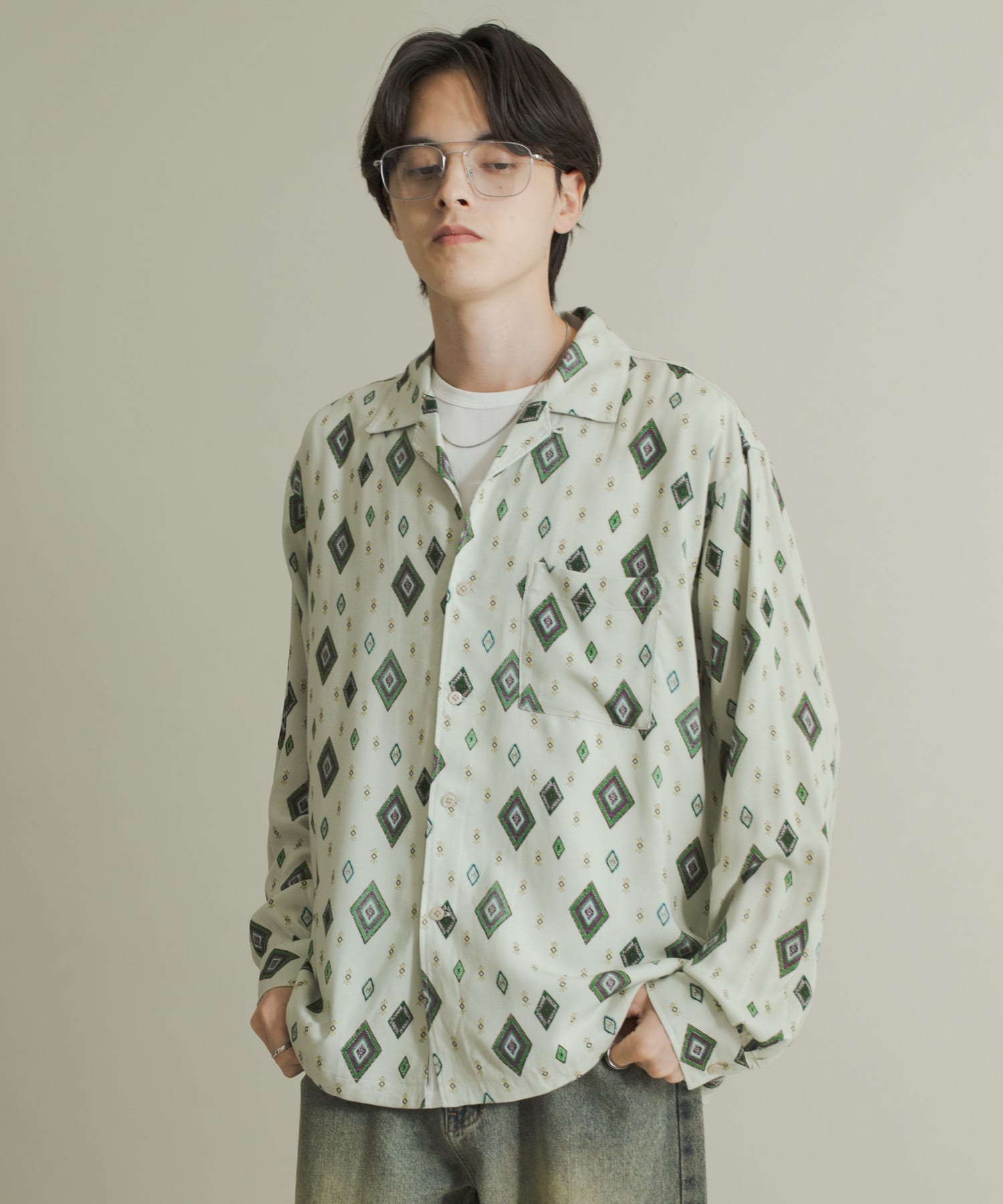 身長：173cm サイズ：L
