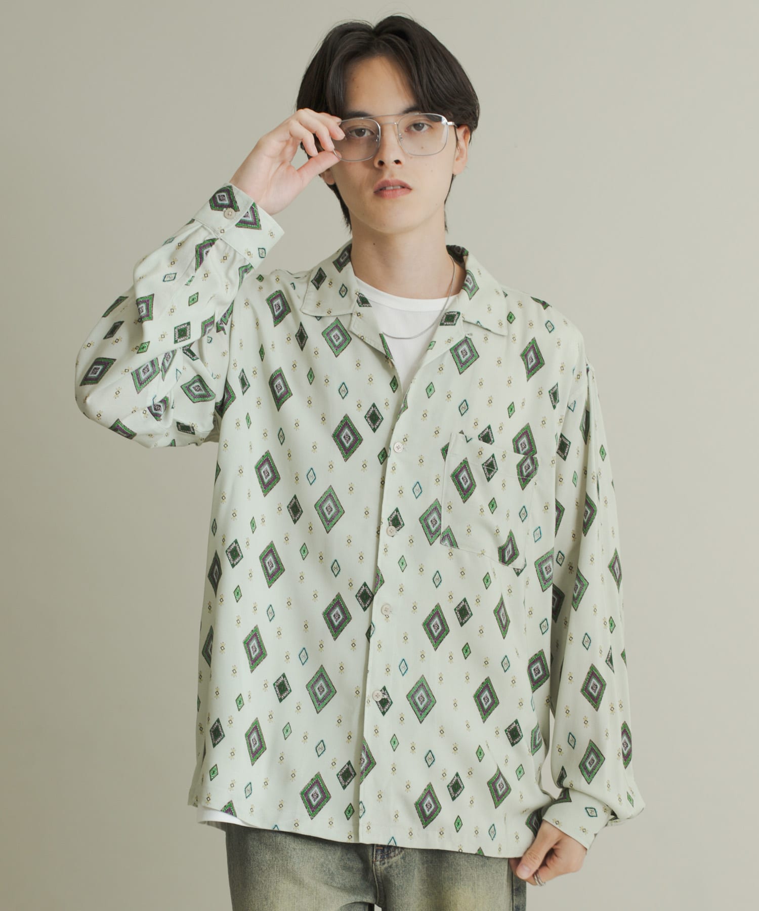 身長：173cm サイズ：L