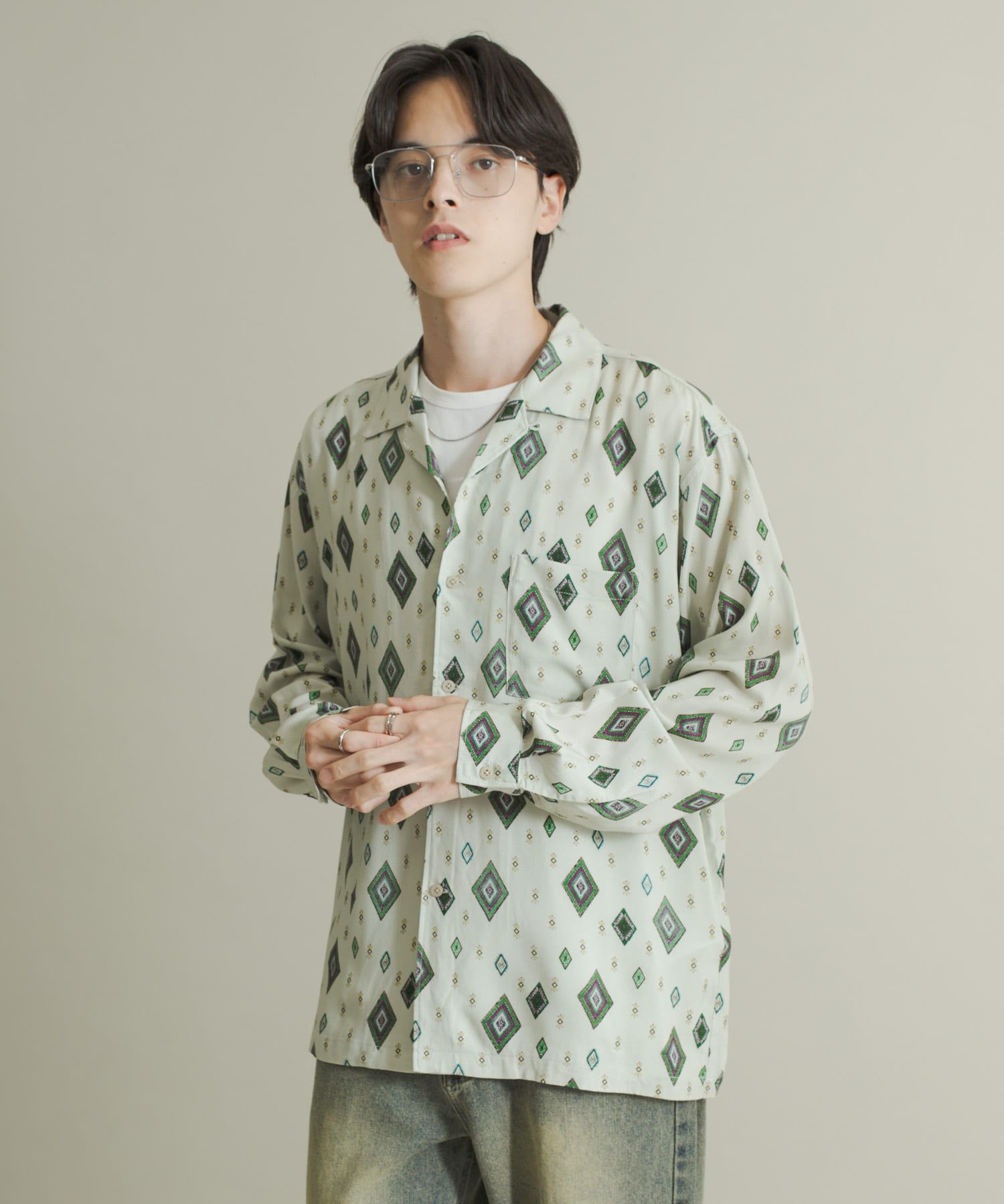 身長：173cm サイズ：L