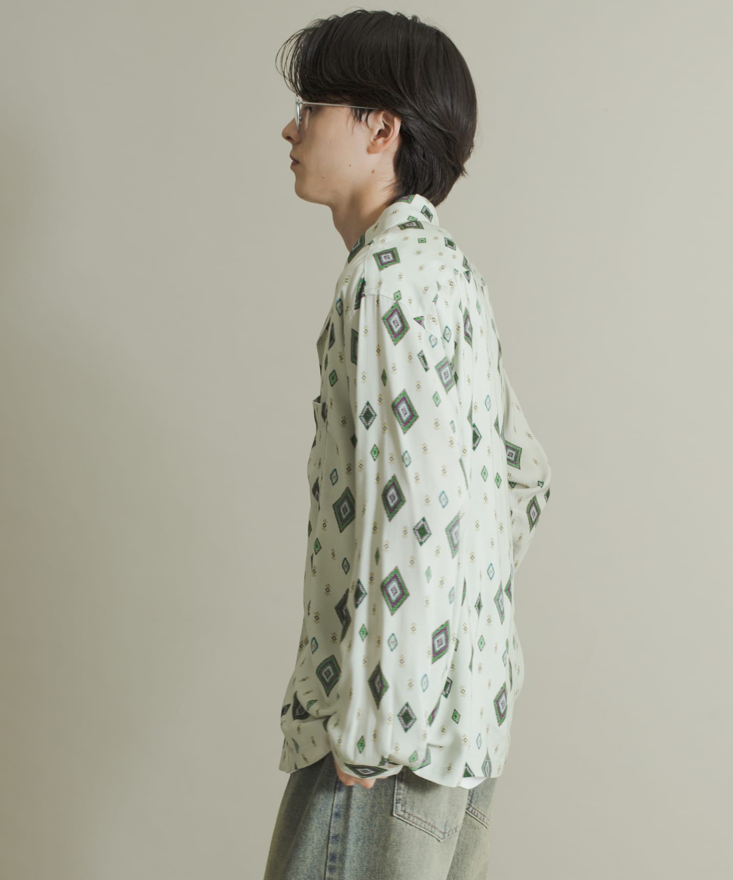 身長：173cm サイズ：L