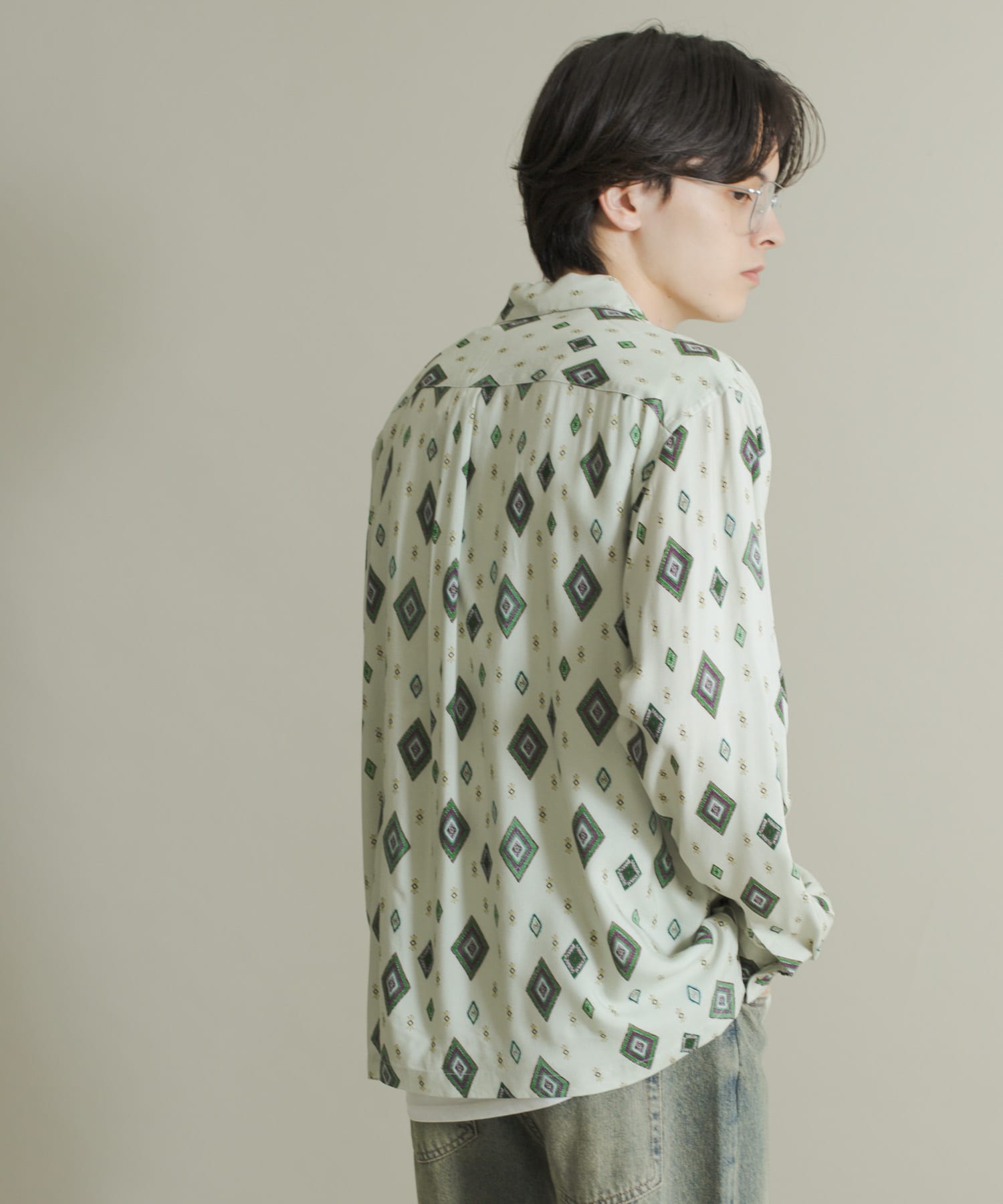 身長：173cm サイズ：L