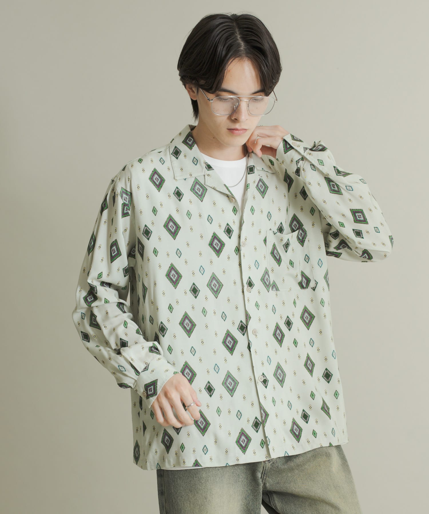 身長：173cm サイズ：L