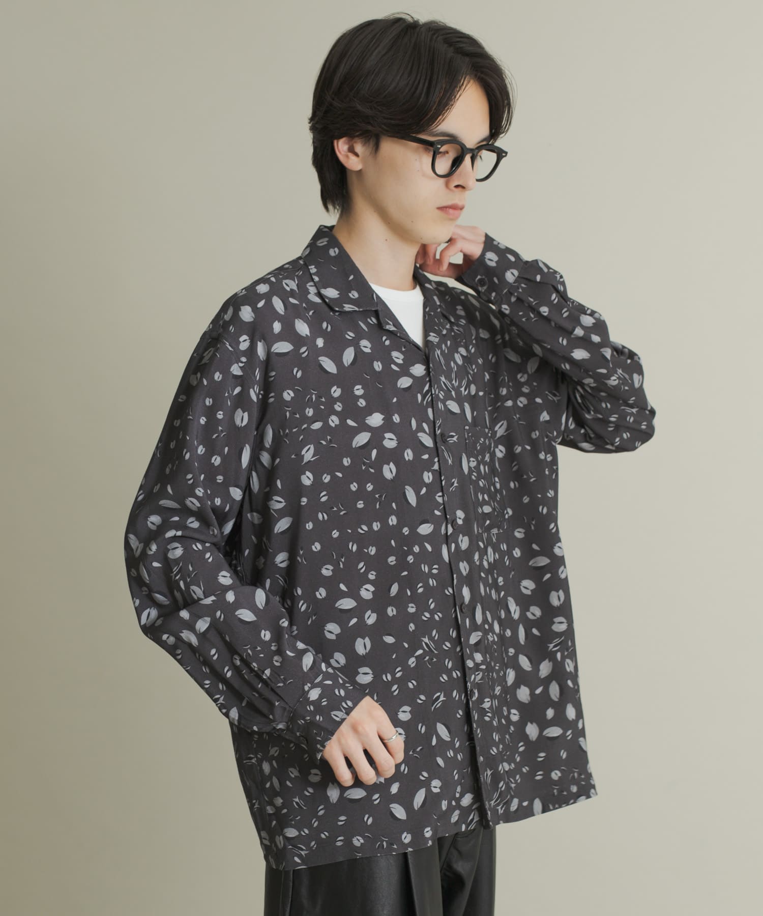 身長：173cm サイズ：L