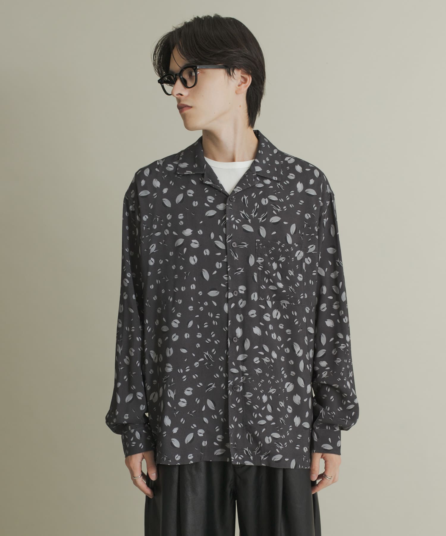 身長：173cm サイズ：L