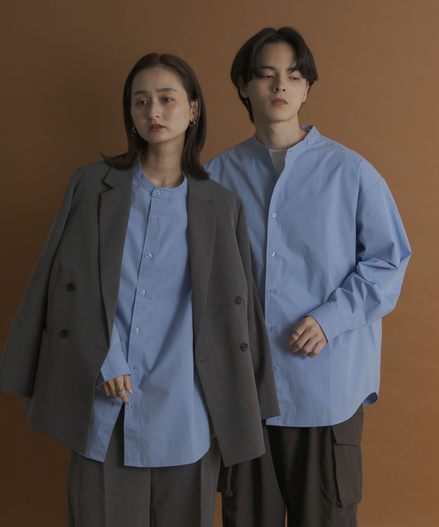 身長：173cm サイズ：L／身長：169cm サイズ：M