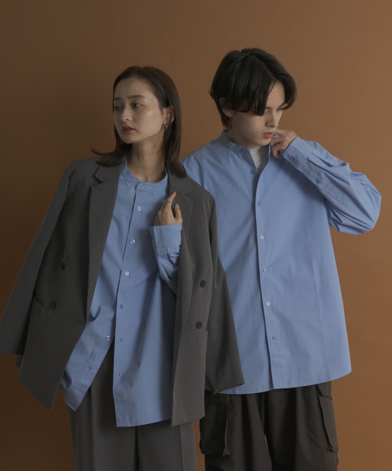 身長：173cm サイズ：L／身長：169cm サイズ：M