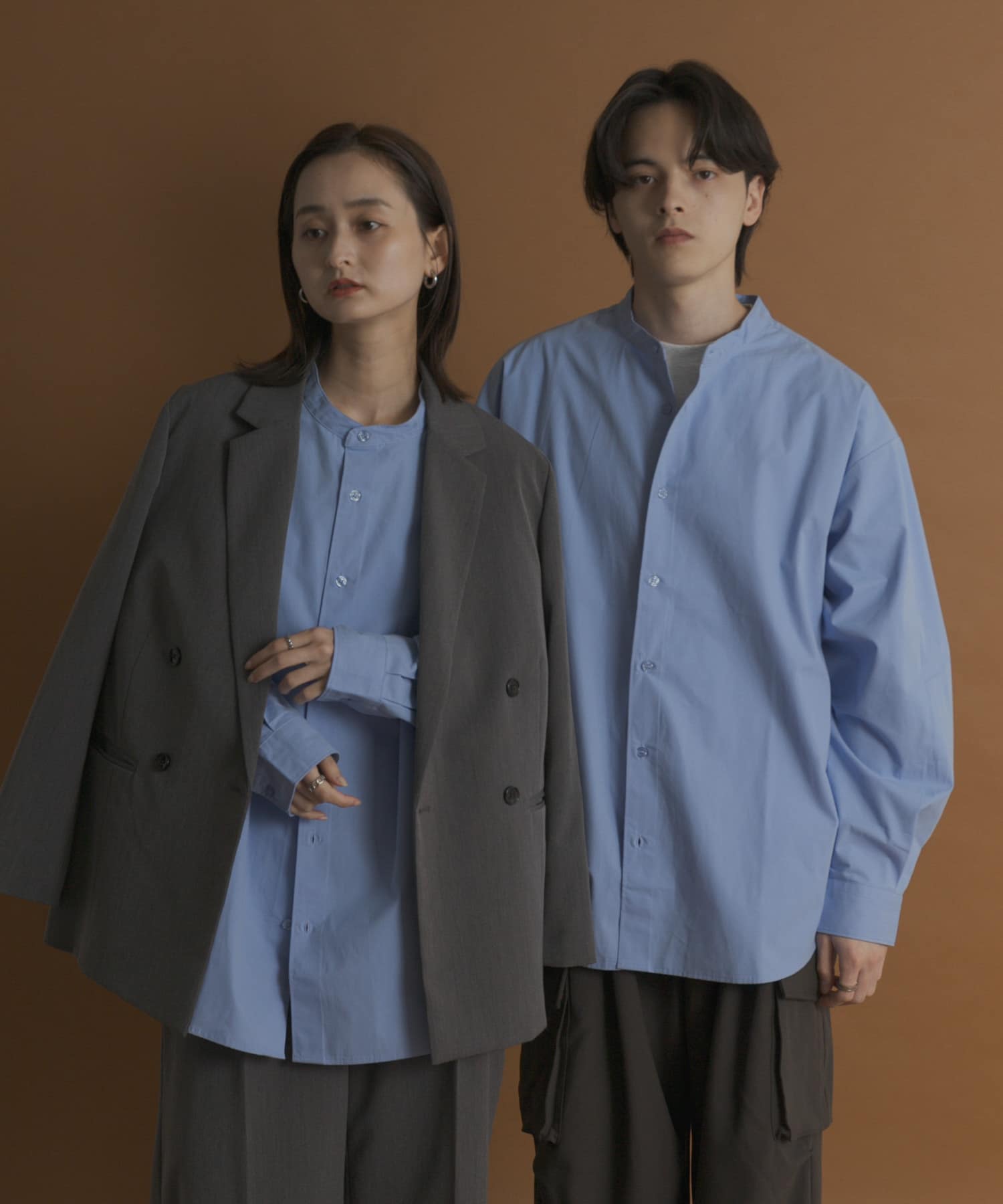 身長：173cm サイズ：L／身長：169cm サイズ：M