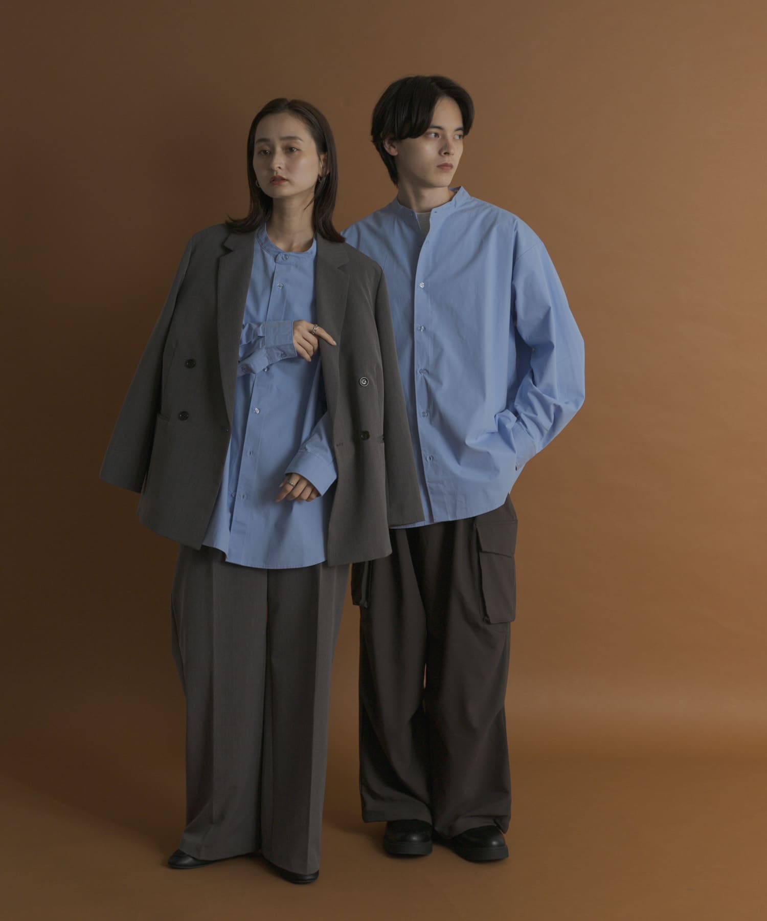 身長：173cm サイズ：L／身長：169cm サイズ：M