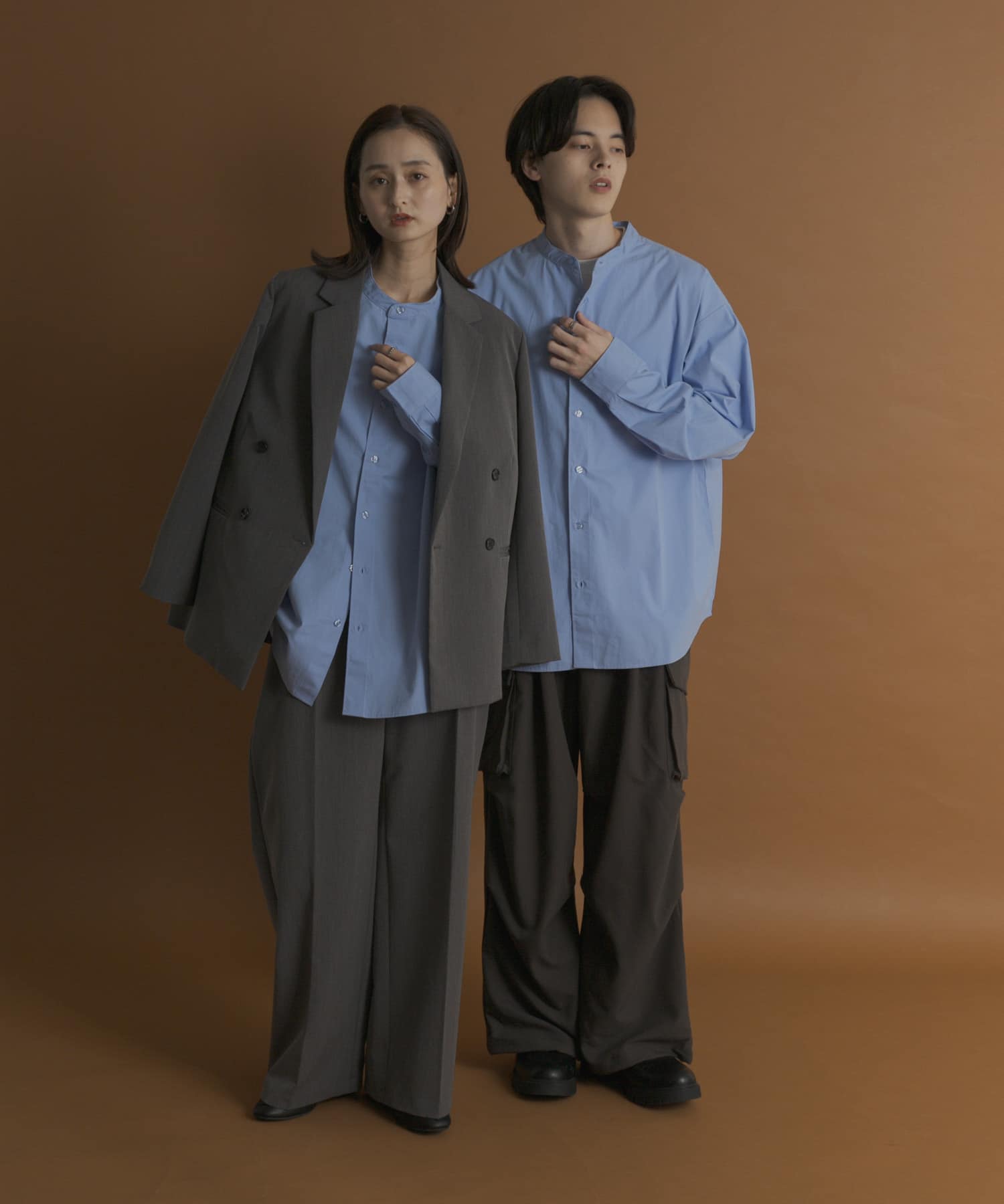 身長：173cm サイズ：L／身長：169cm サイズ：M